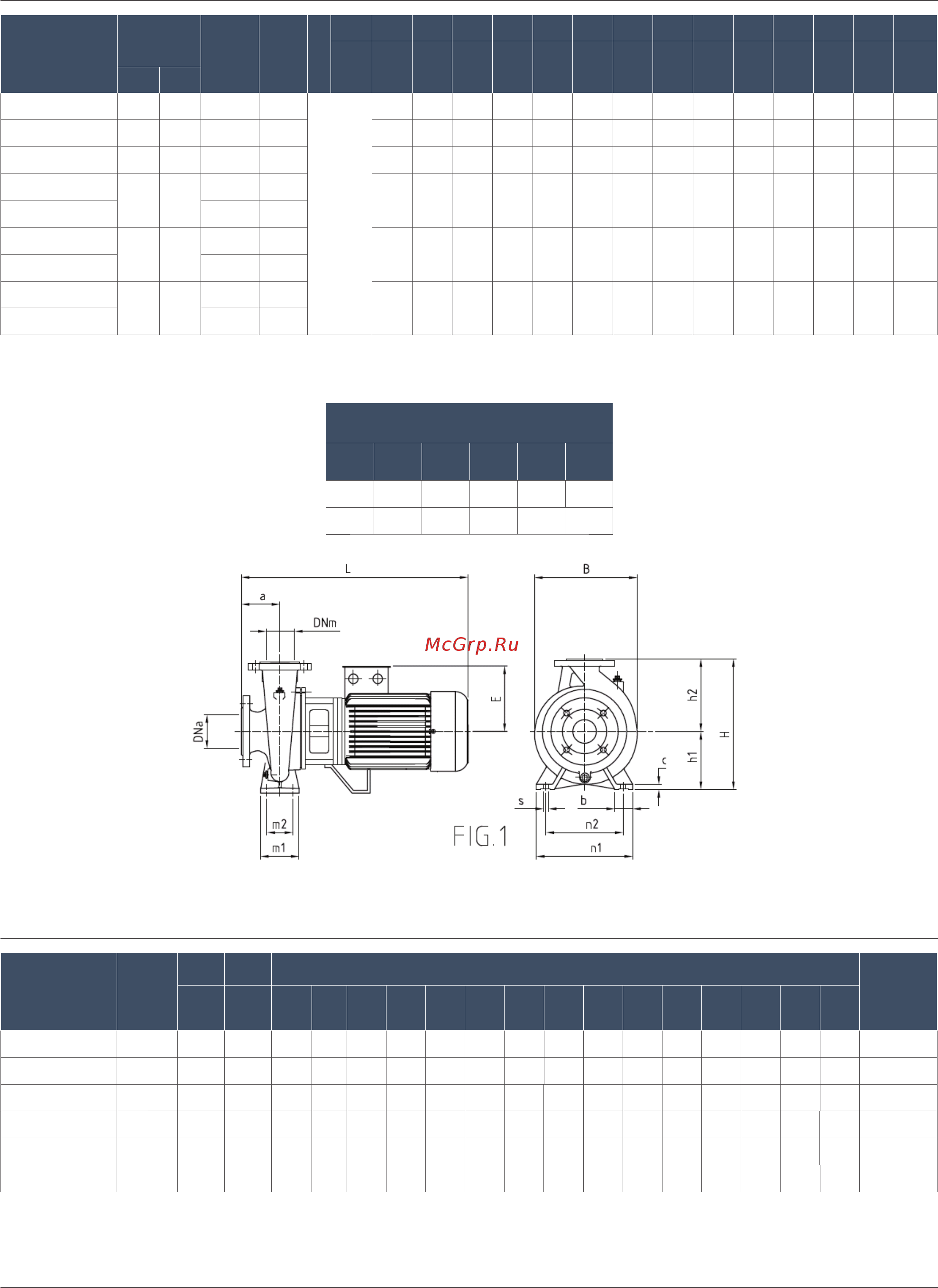 Nocchi NRM4 65x40x200X [14/17] Nocchi standardized monobloc centrifugal pumps 2 4 pole nrm4 100x80