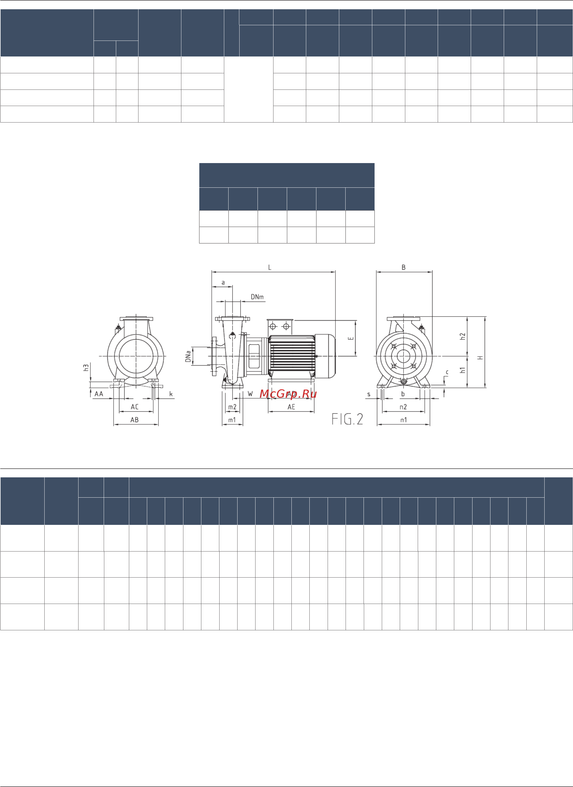 Nocchi NRM4 125x100x250Y [17/17] Nocchi standardized monobloc centrifugal pumps 2 4 pole nrm4 200x150