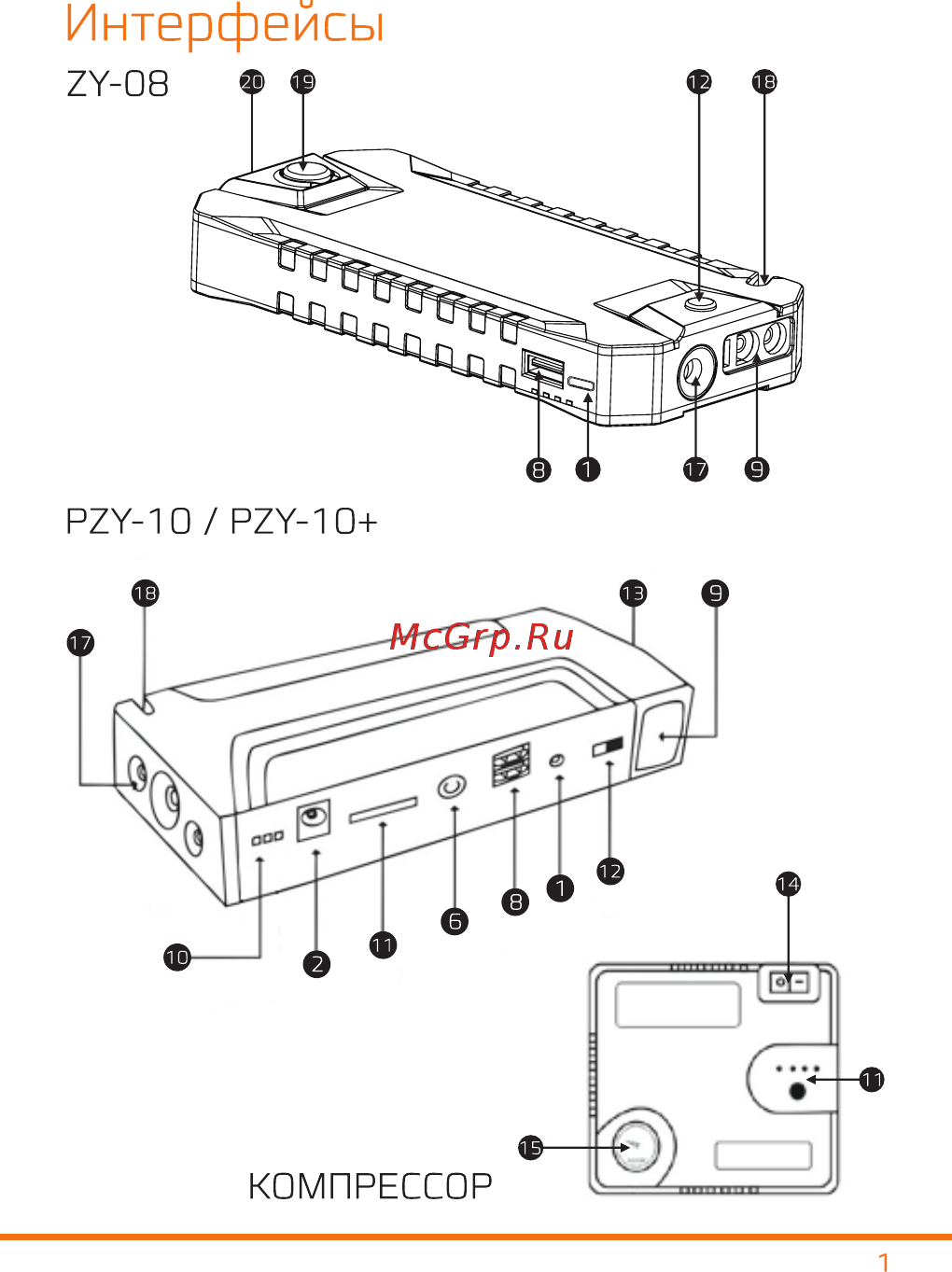 Carcam ZY-20 [2/12] Страница 3
