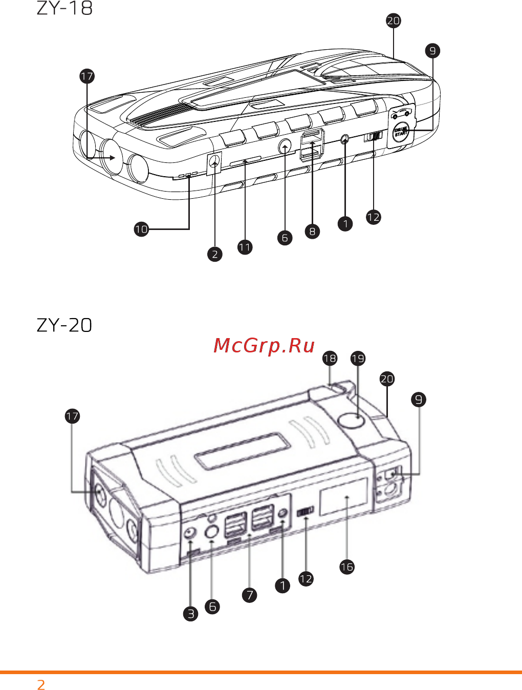Carcam ZY-20 [3/12] Страница 4