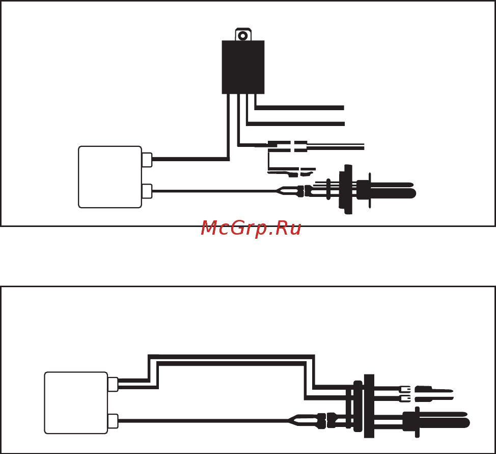 Carcam 35W DC HID XENON KIT H4 H/L Инструкция по эксплуатации онлайн