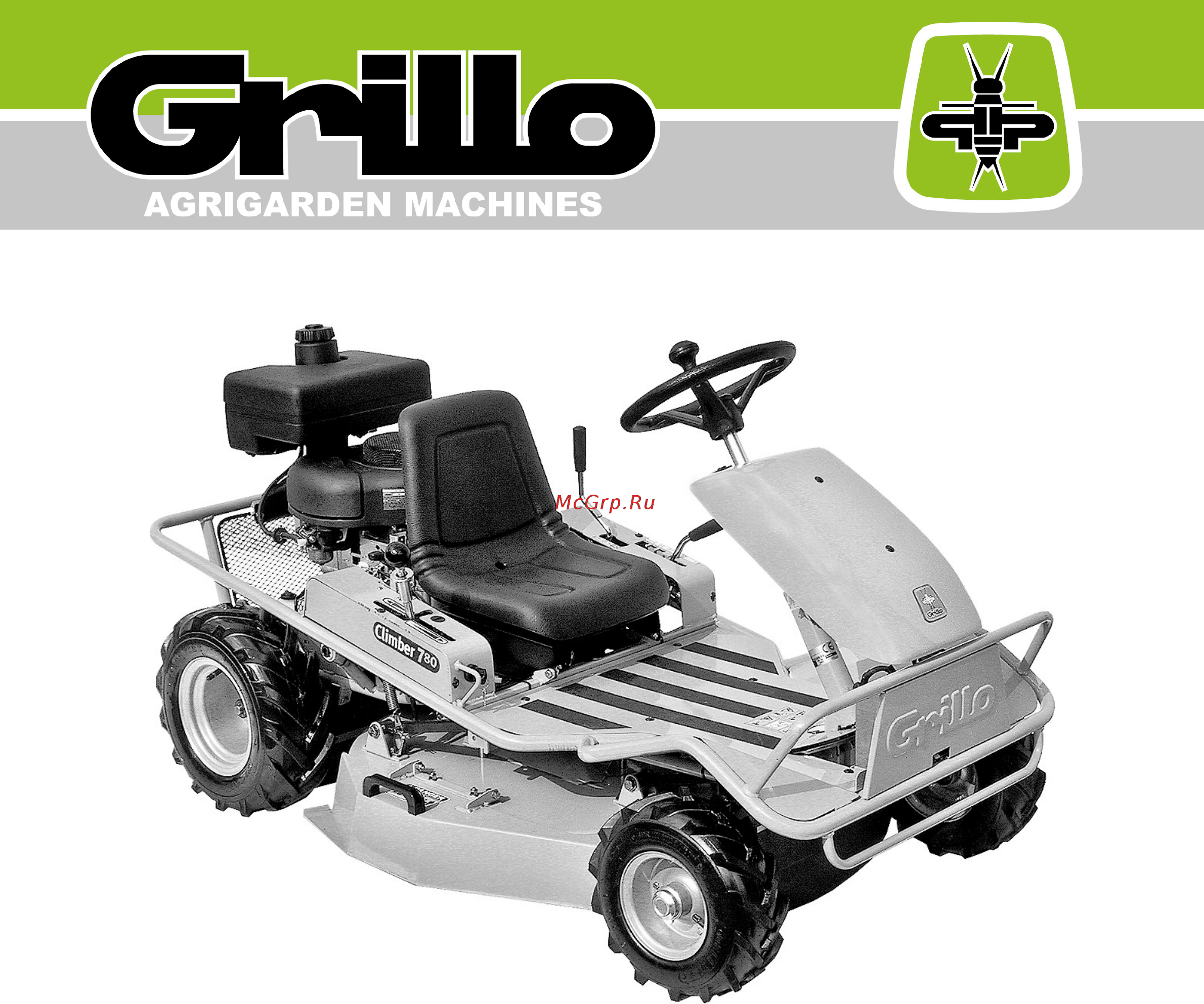 Grillo Climber 780 PLUS Инструкция по эксплуатации онлайн