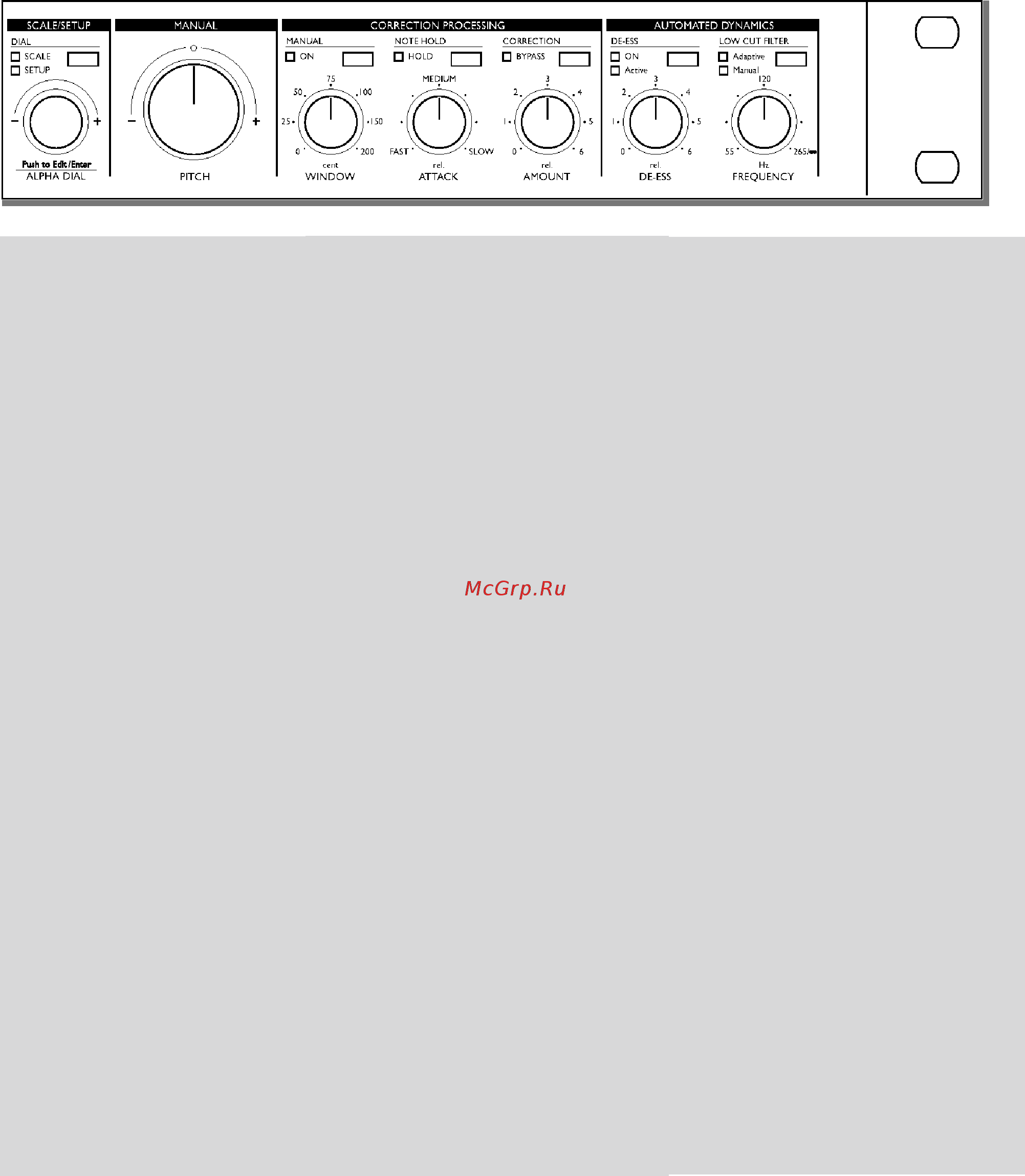 Tc Electronic Intonator [6/29] Лицевая панель
