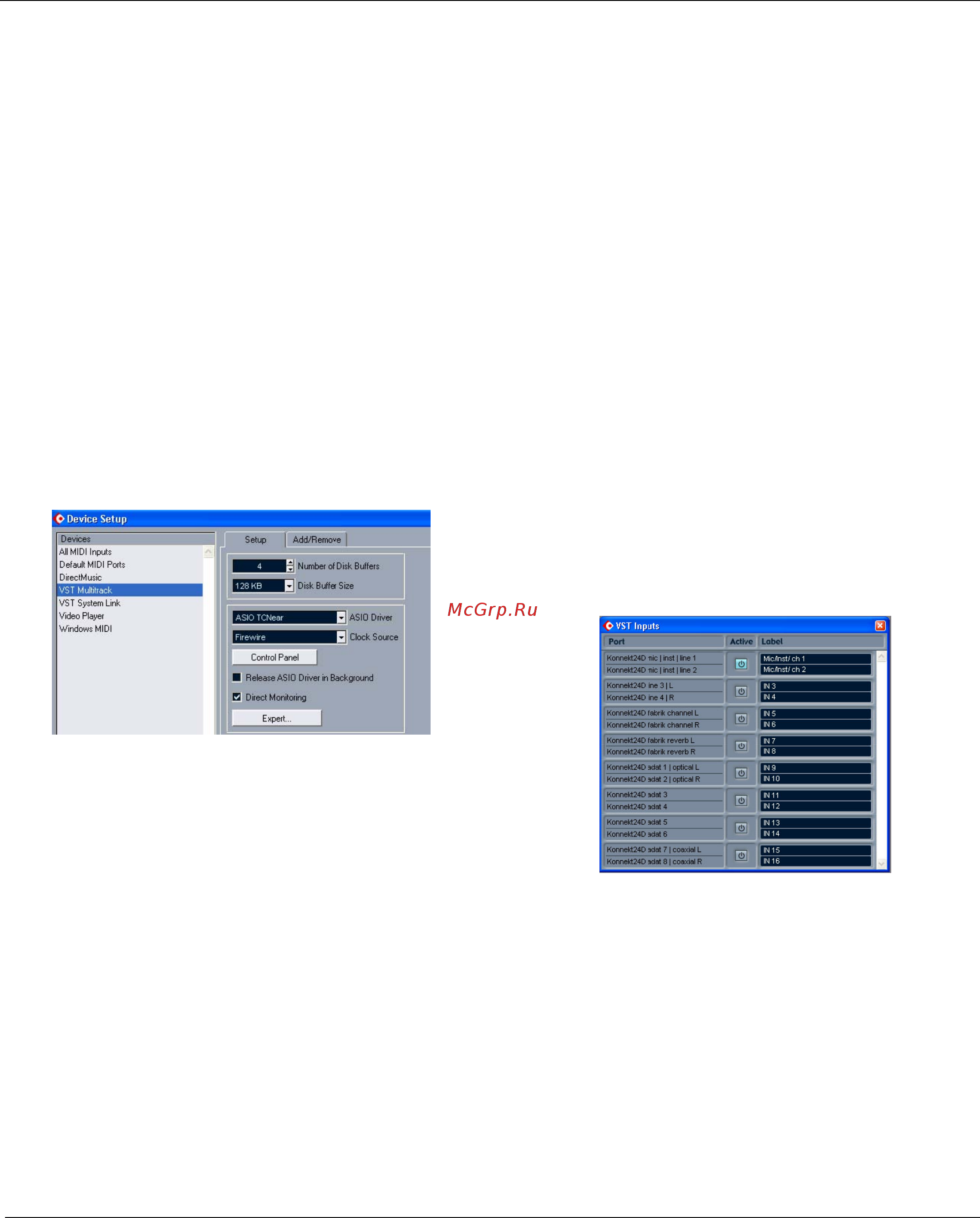 Tc Electronic Konnekt 8 [8/64] Инструкция по быстрой установке