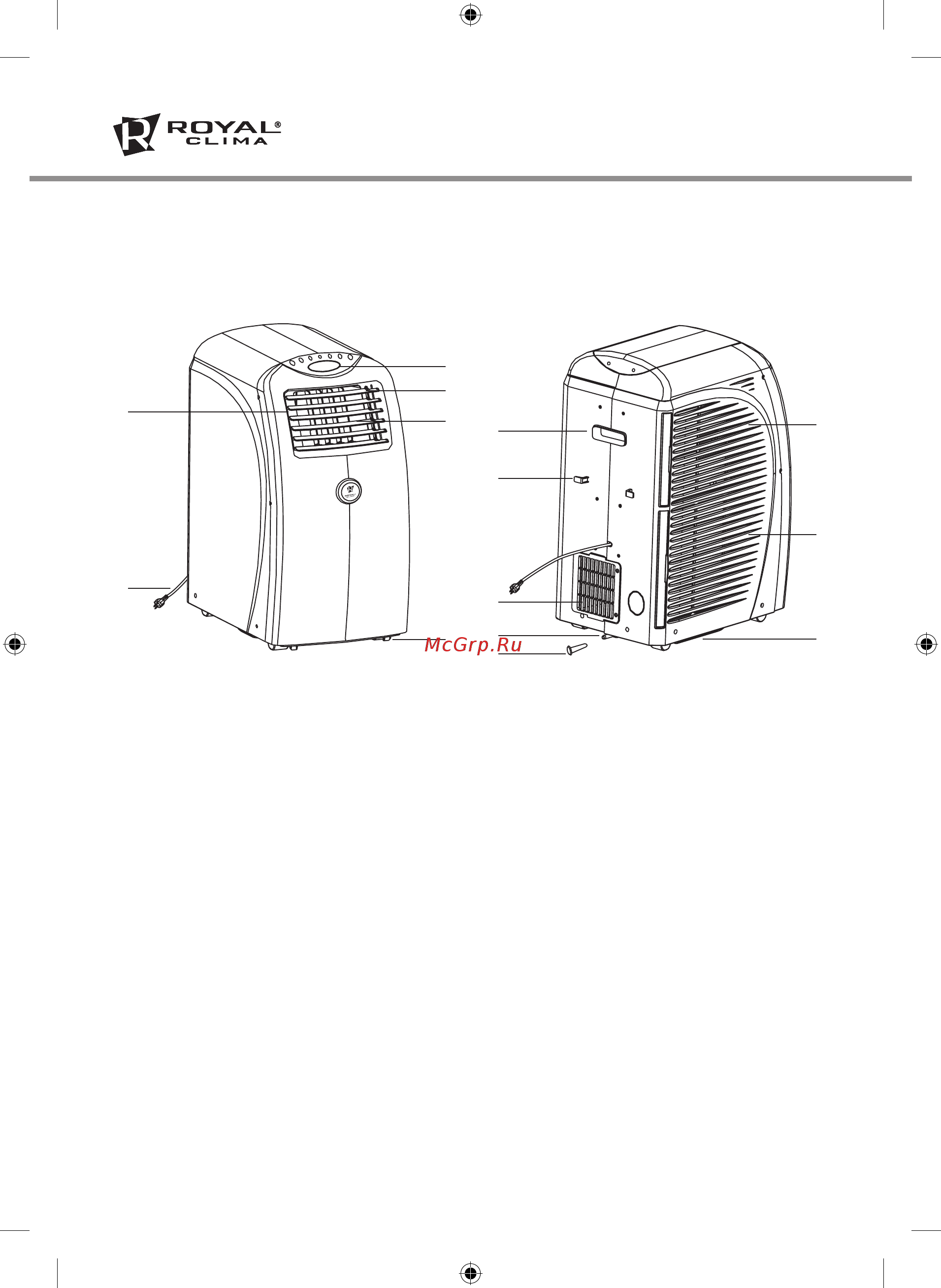 Royal Clima RM-L60CN-E [4/16] Устройство кондиционера