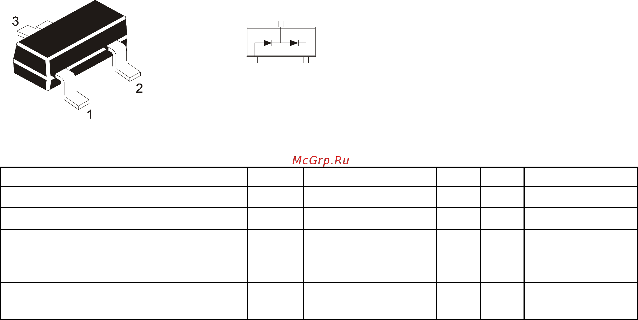 CDIL BAV99-CDI [2/5] Silicon planar high speed switching diodes bav99