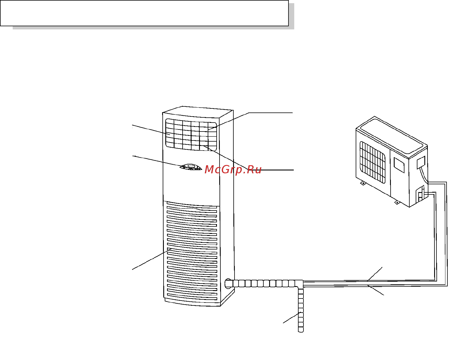 Daikin GC/GU-FS24HR [4/12] Устройство кондиционера