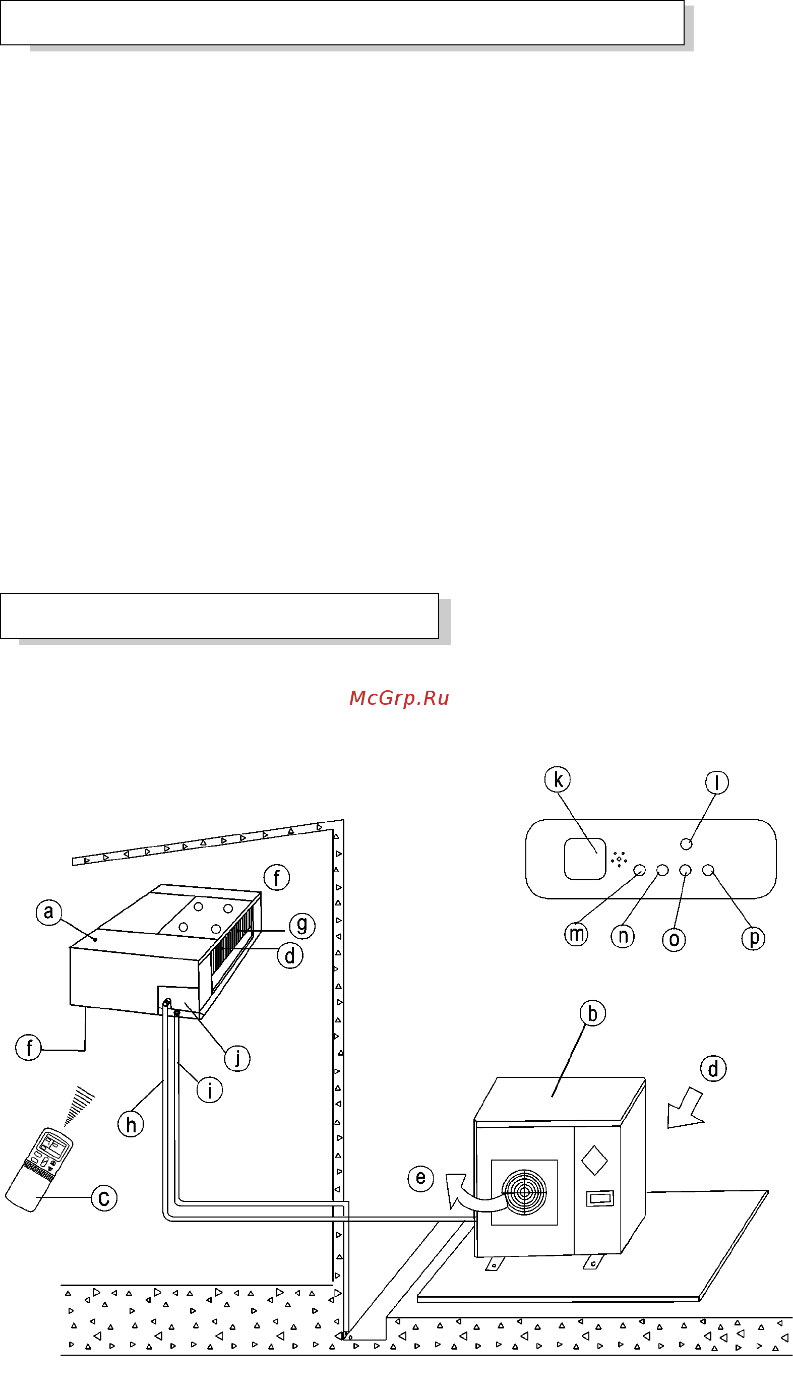 Daikin GC/GU-DS12HW [4/8] Устройство кондиционера