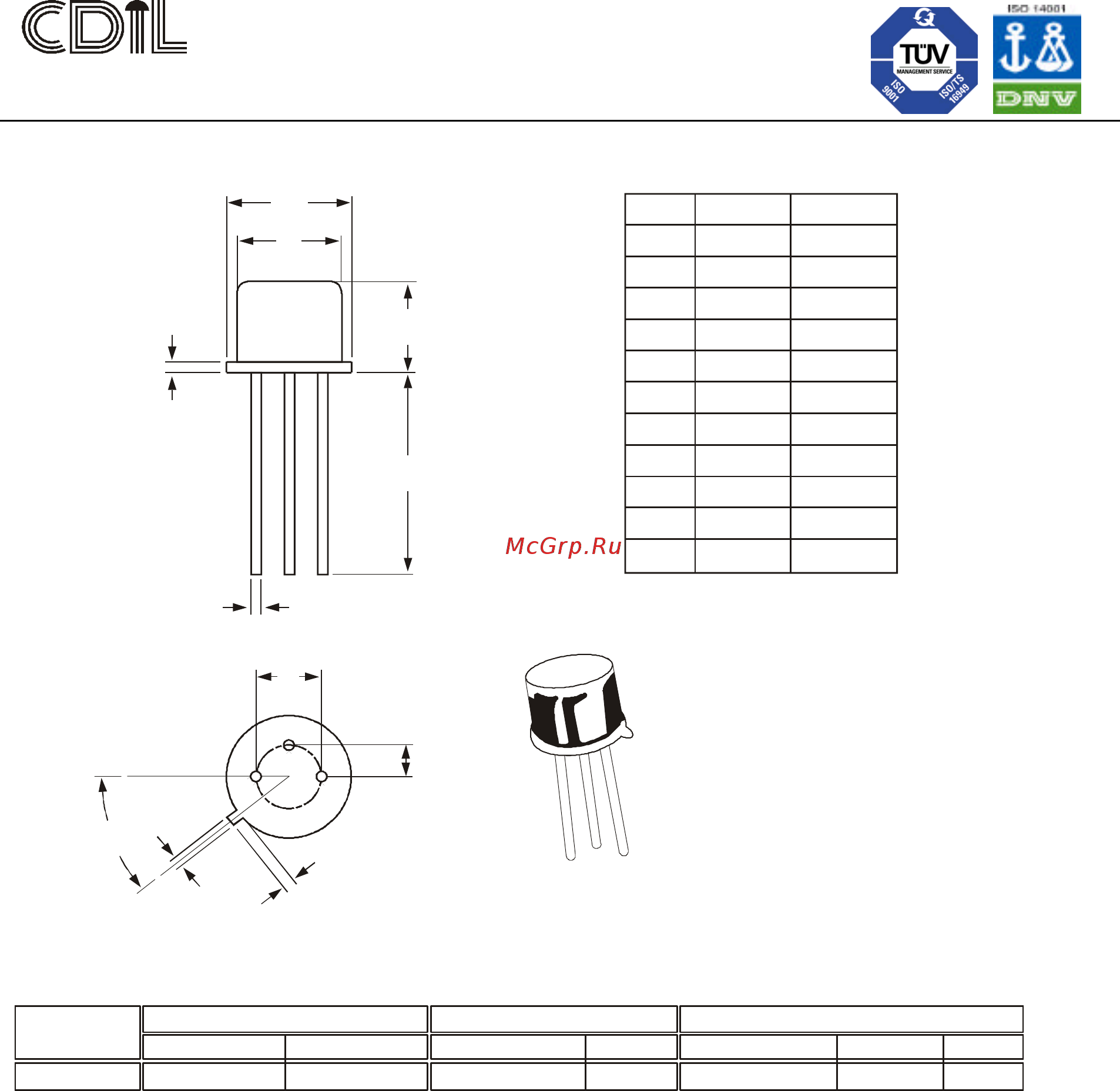 CDIL BC461-CDI [2/3] Continental device india limited