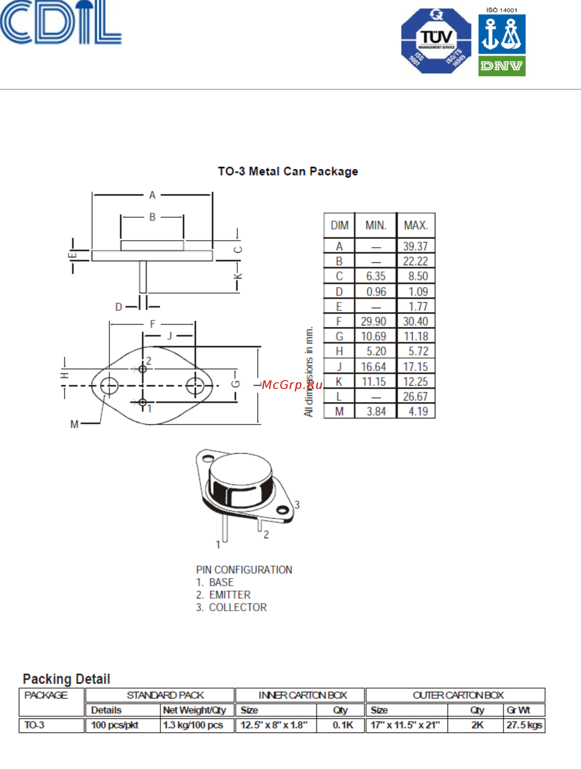 CDIL CSD200-CDI [3/4] An iso ts 16949 iso 9001 and iso 14001 certified company