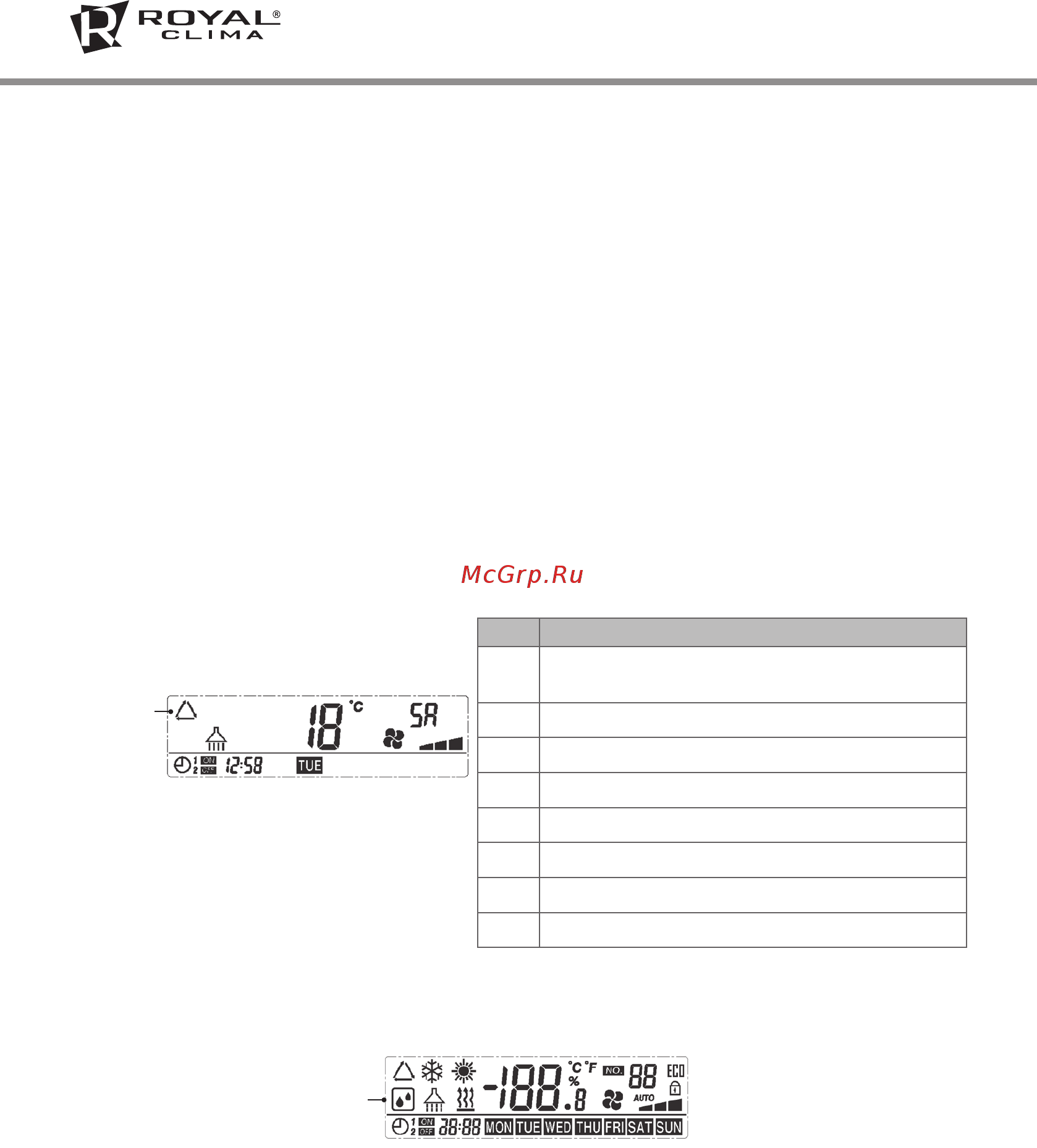 Royal Clima RCS-650-U [14/24] Инструкция по эксплуатации