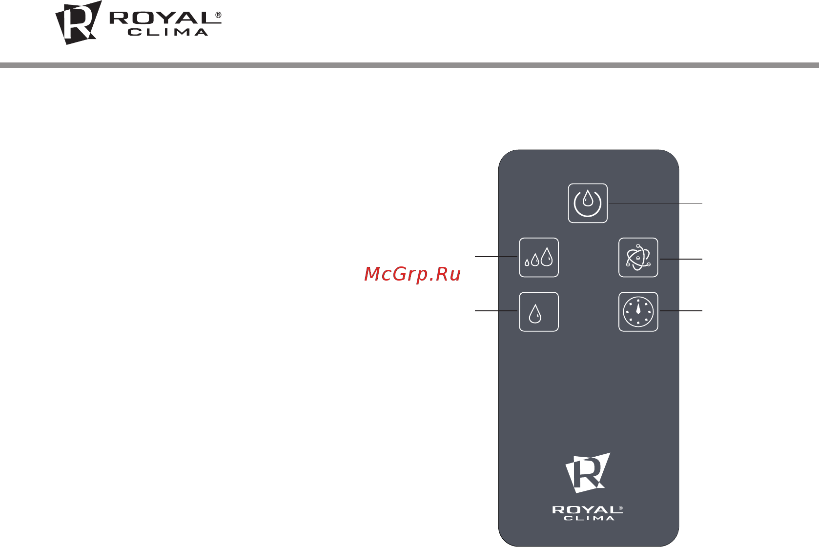 Royal Clima RUH-A350/5.5E-WT Инструкция онлайн [10/24] 522776