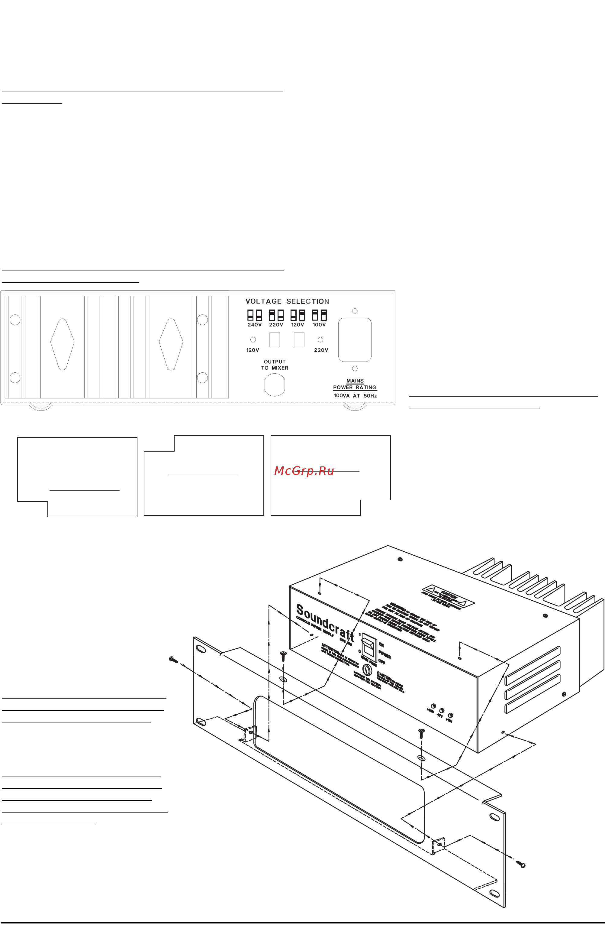 Soundcraft RM105 [12/13] Americas