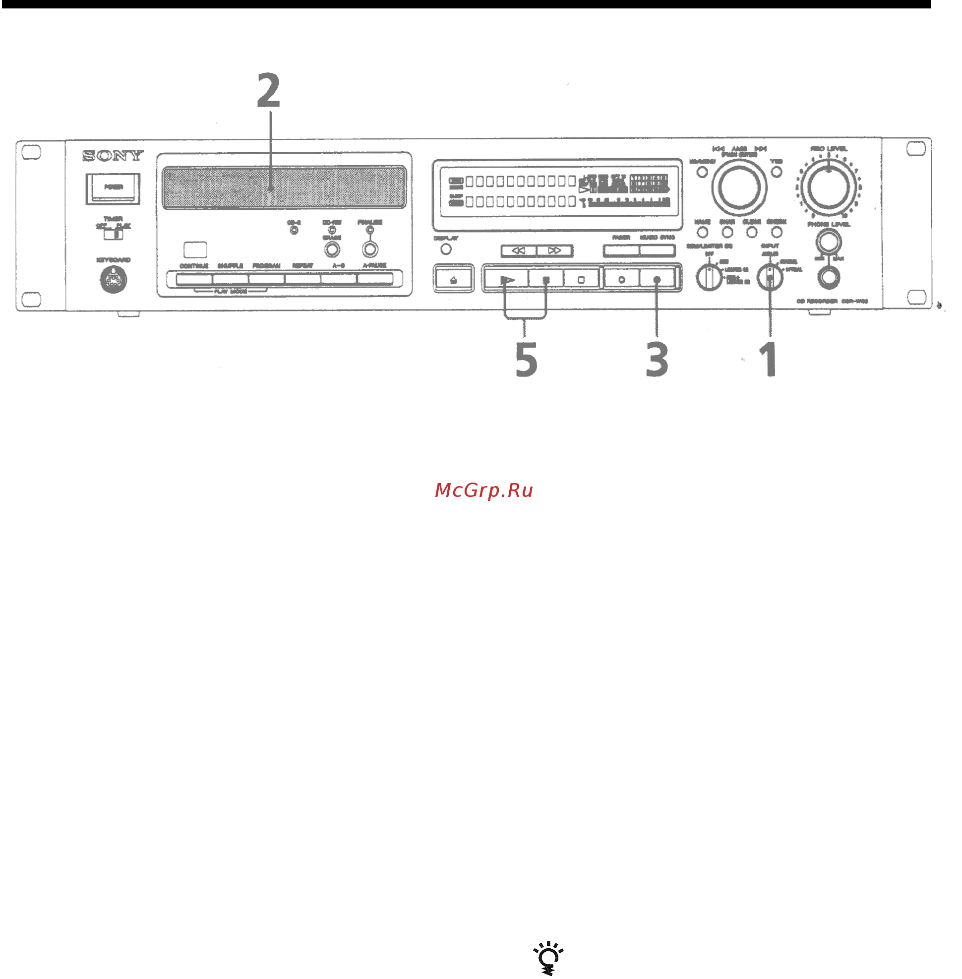 Sony CDR-W33 [10/34] Запись на диск