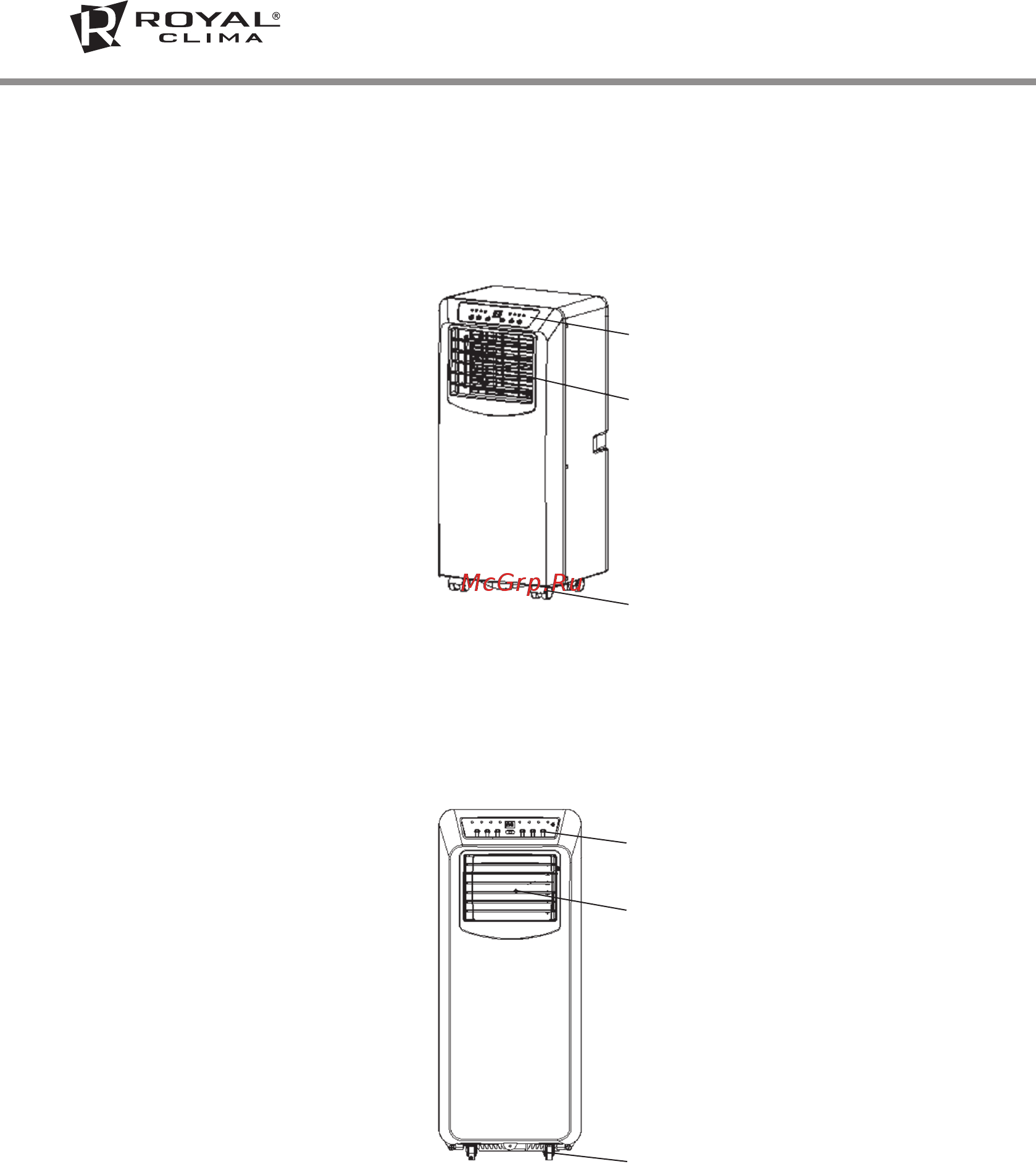 Royal Clima RM - M35CN-E [4/16] Панель управления