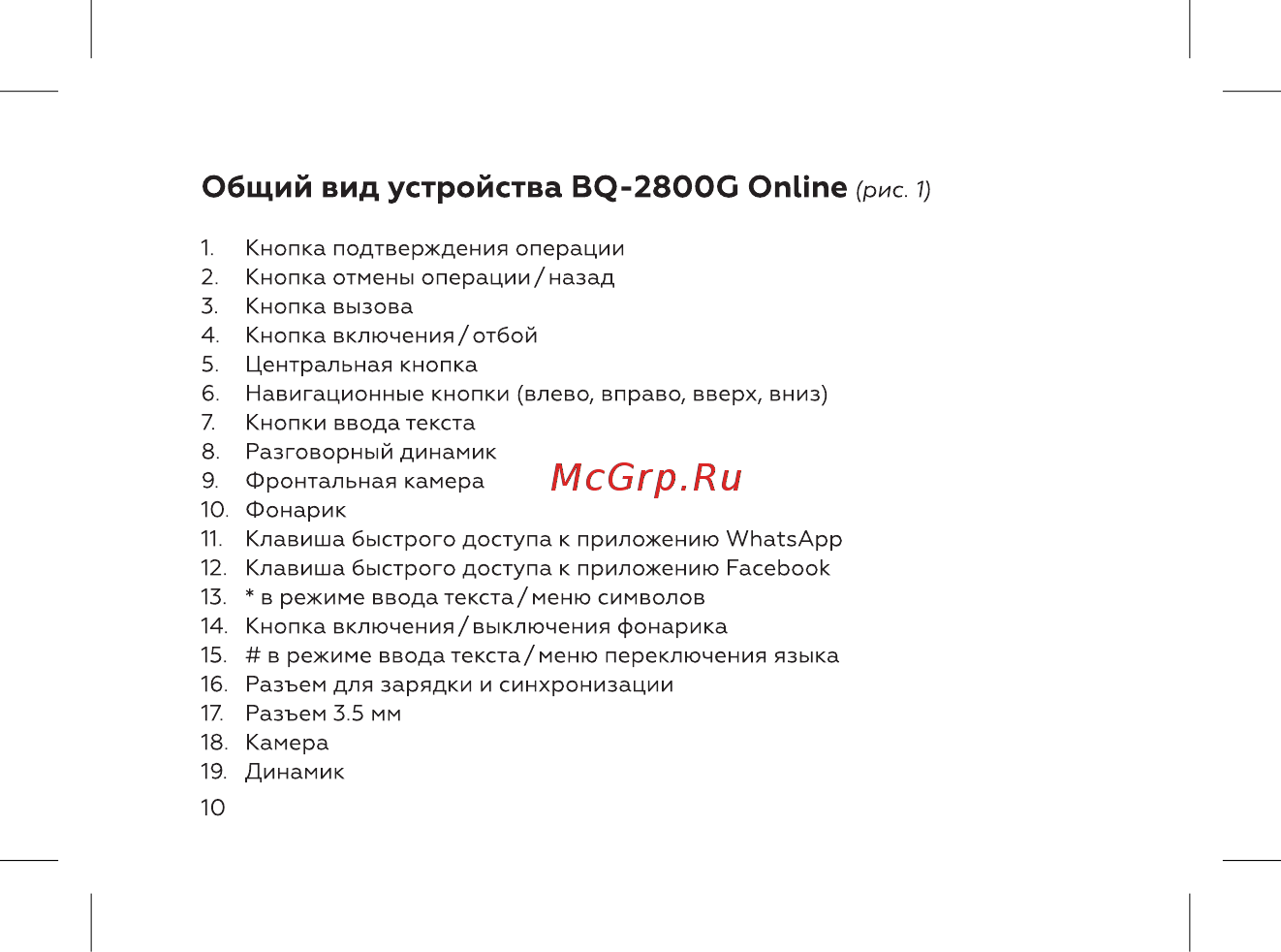 BQ 737405 [12/52] Общий вид устройства bq 2800g online рис