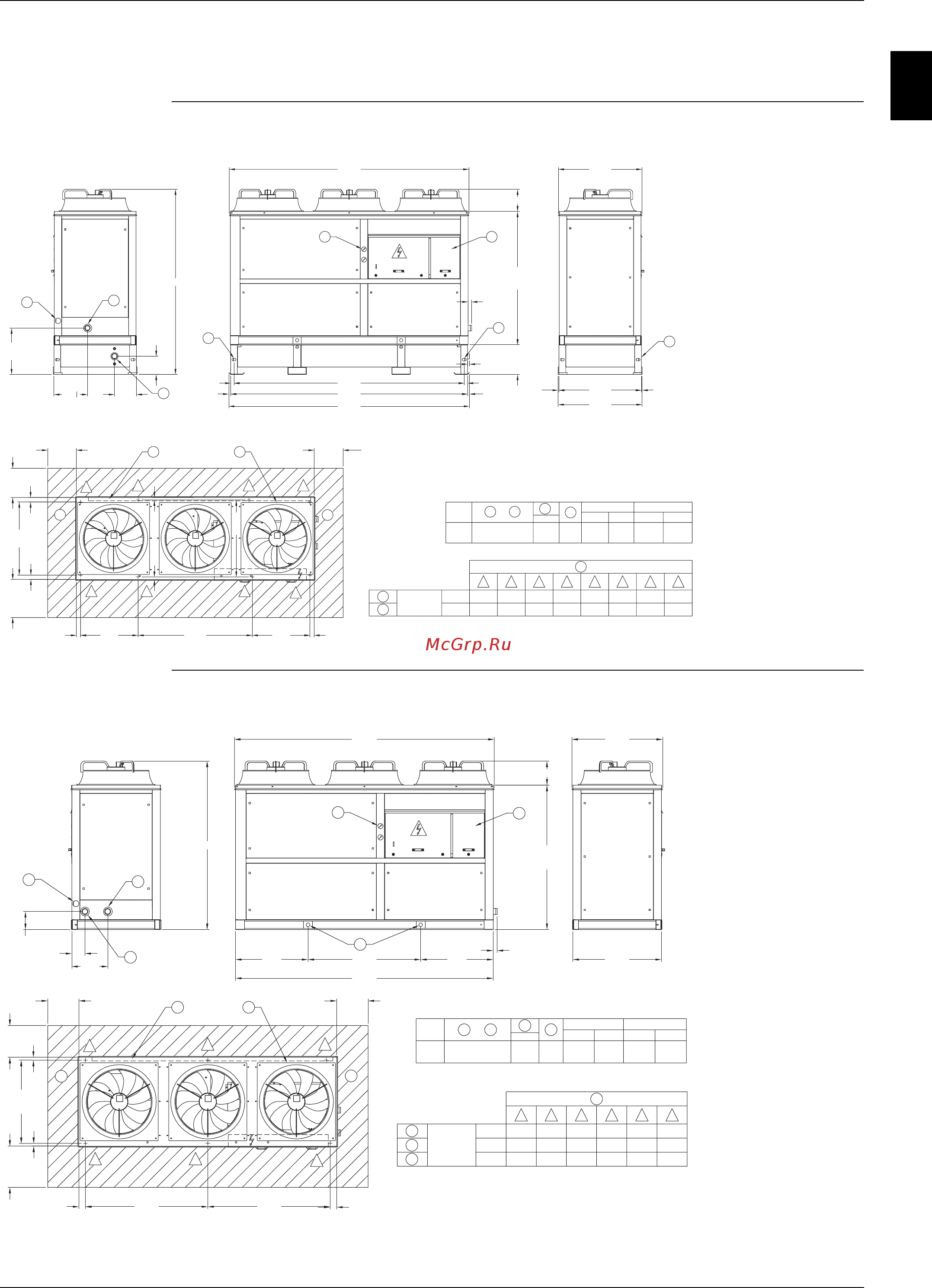 Daikin EUWAB040BZY [40/216] Чертеж общего вида euwy 040 045 049bzy