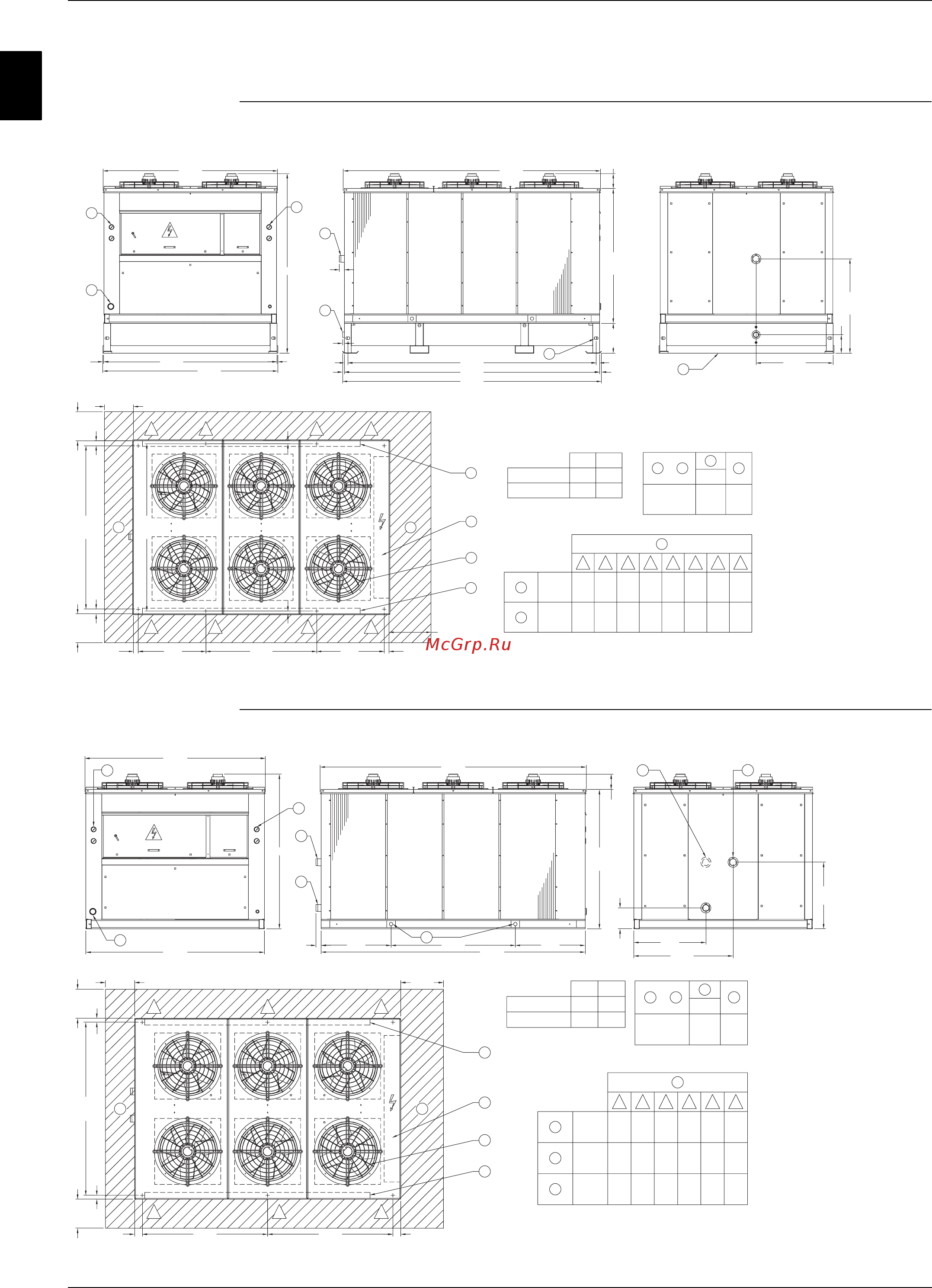 Daikin EUWAN049BZY [43/216] Чертеж общего вида euwy 070bzy