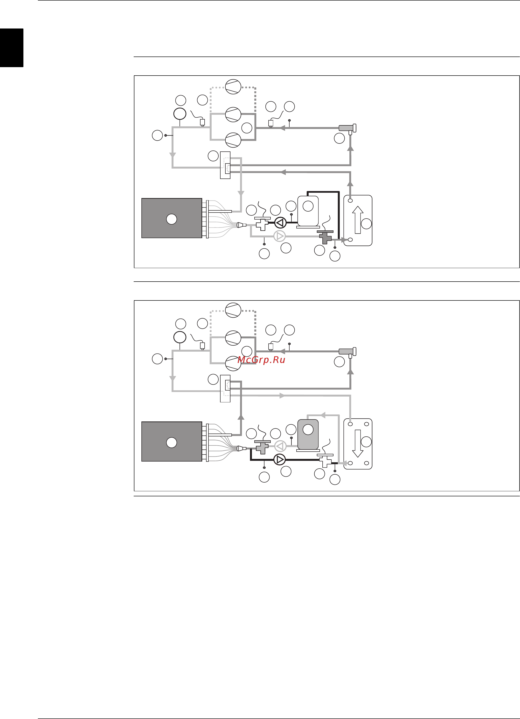 Daikin EUWAP035BZY [51/216] Схемы трубопроводов euwy 030 095bzy