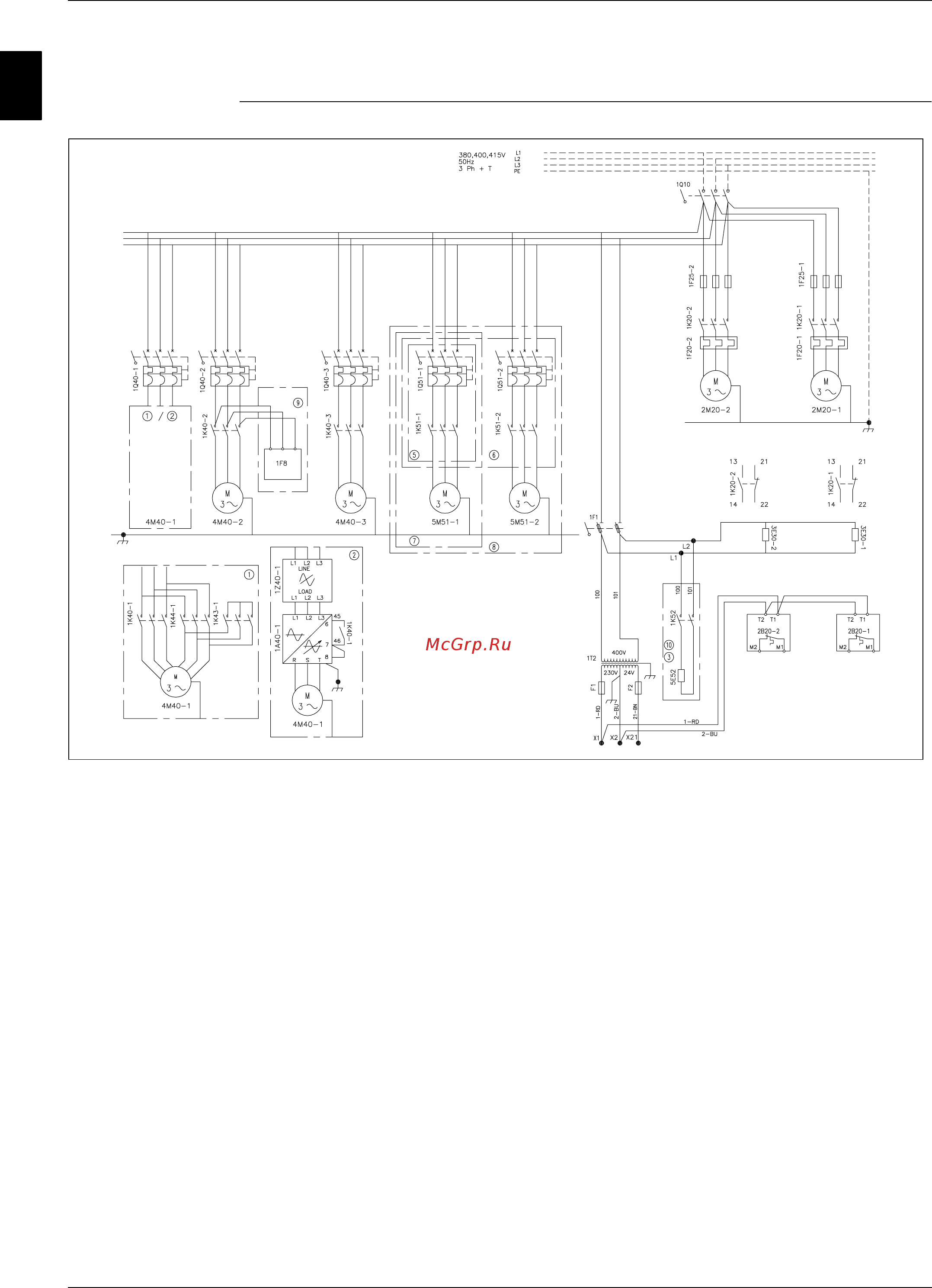 Daikin EUWAN050BZY [63/216] Монтажнаш схема euwa 045 049bzy