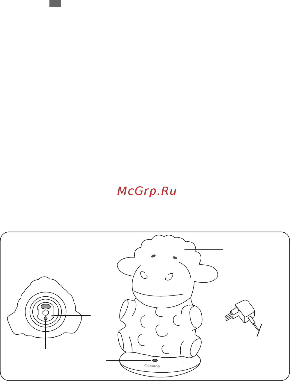 Miniland NIGHT SHEEP Инструкция онлайн [20/36] 523975