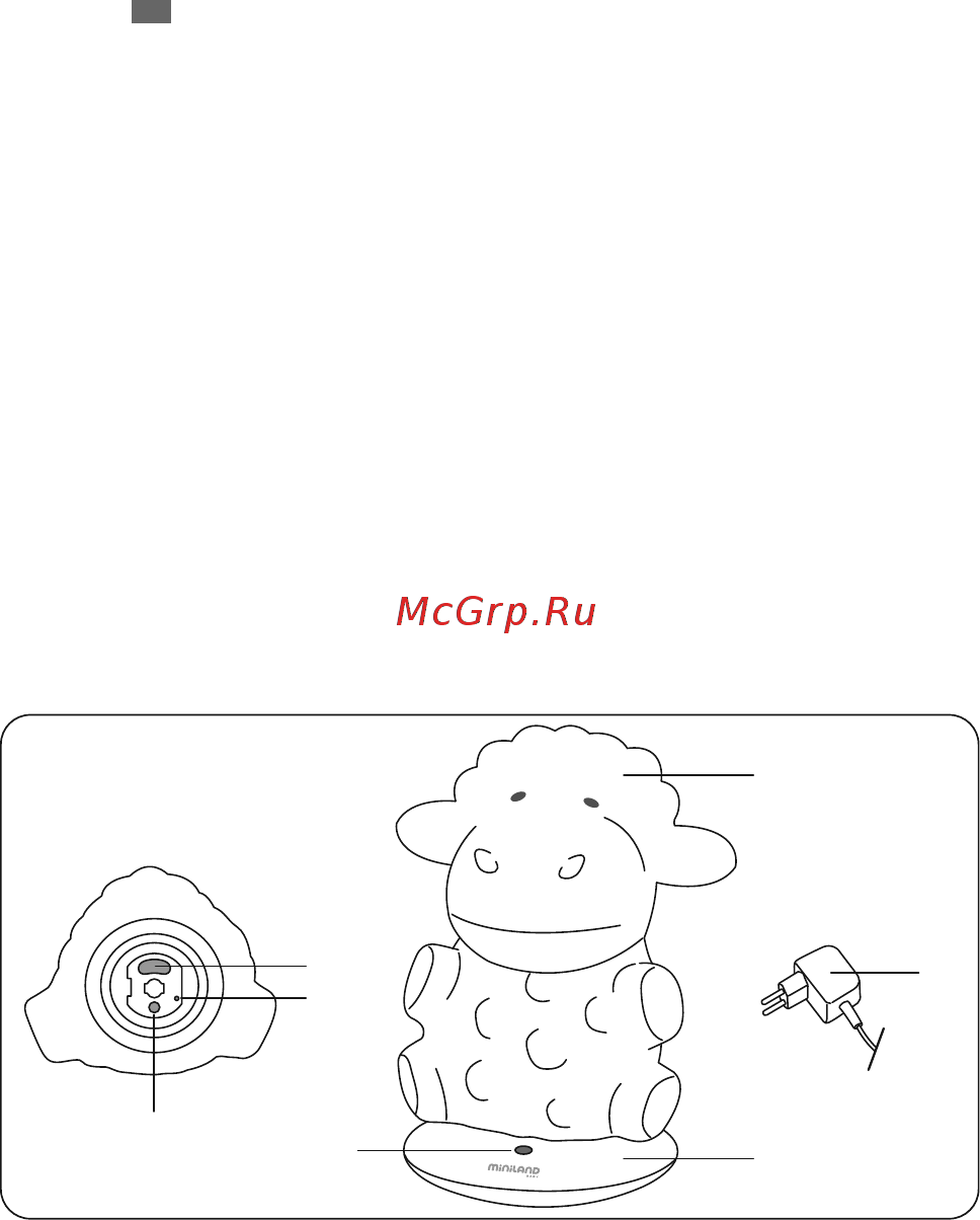 Miniland NIGHT SHEEP Инструкция онлайн [28/36] 523975
