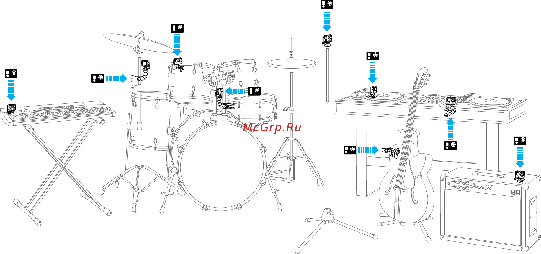 Gopro HERO4 Black Music [7/9] Советы по креплению