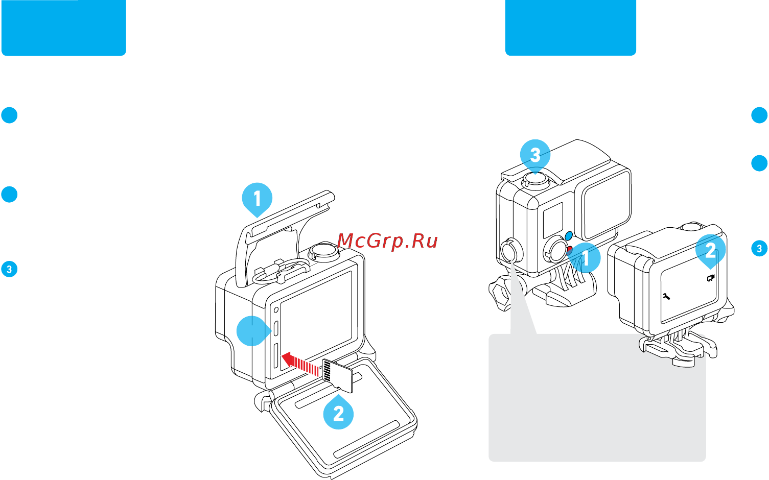 Gopro HERO+LCD [2/7] Настройка включение и запись