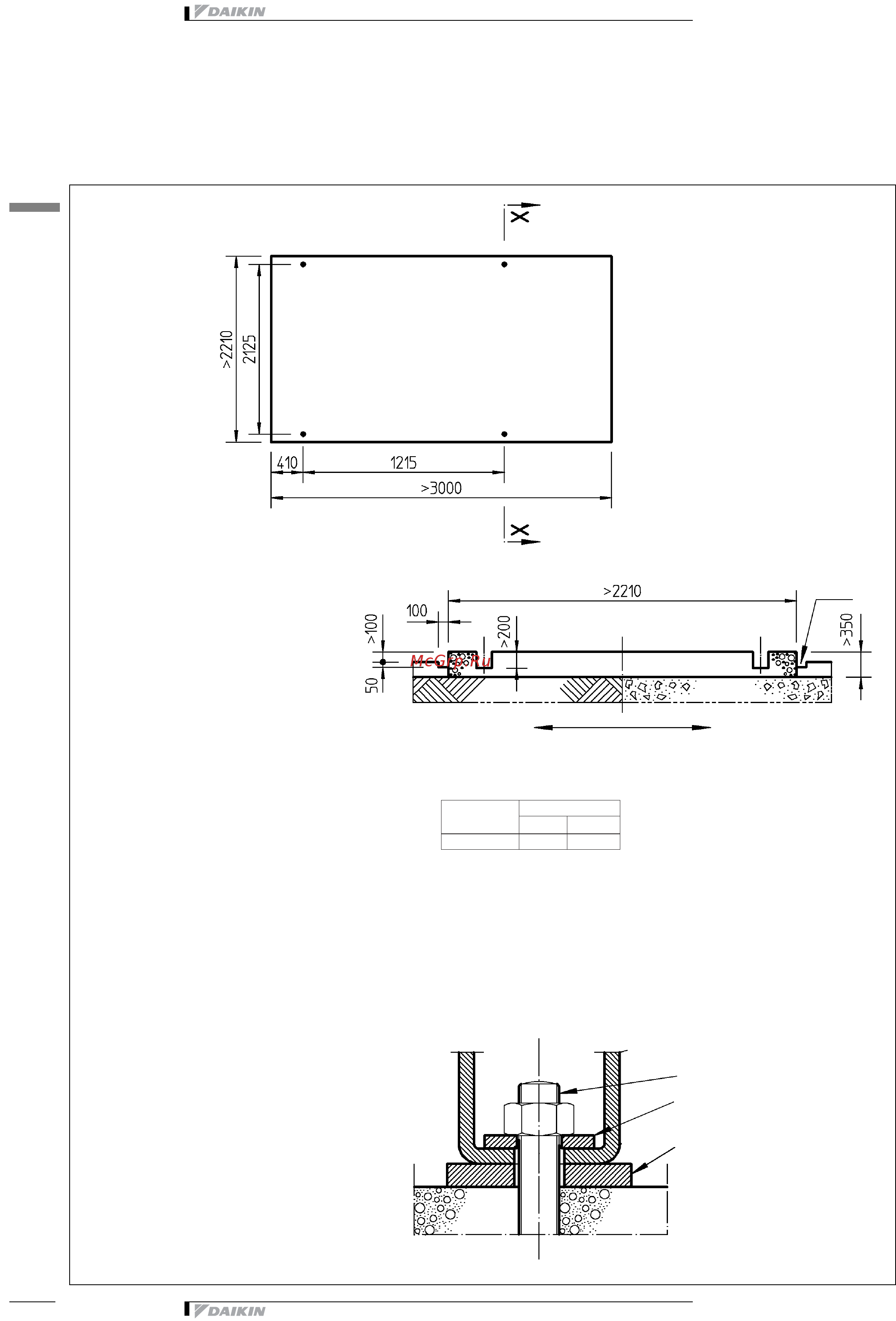 Daikin ERAP170MBY [21/24] Óñòàíîâêà