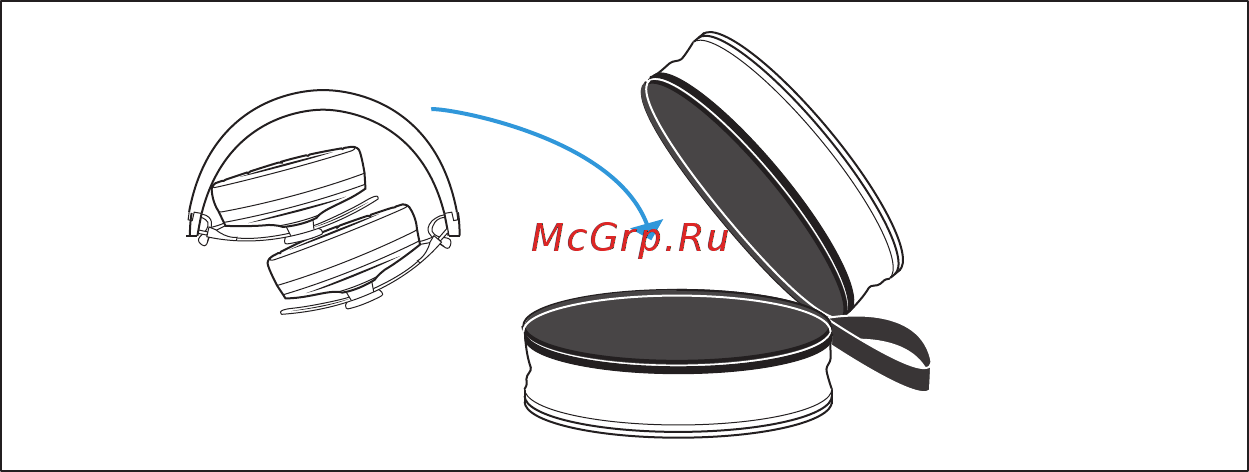Sennheiser MOMENTUM 3 Graphite [33/42] Хранение и транспортировка наушников