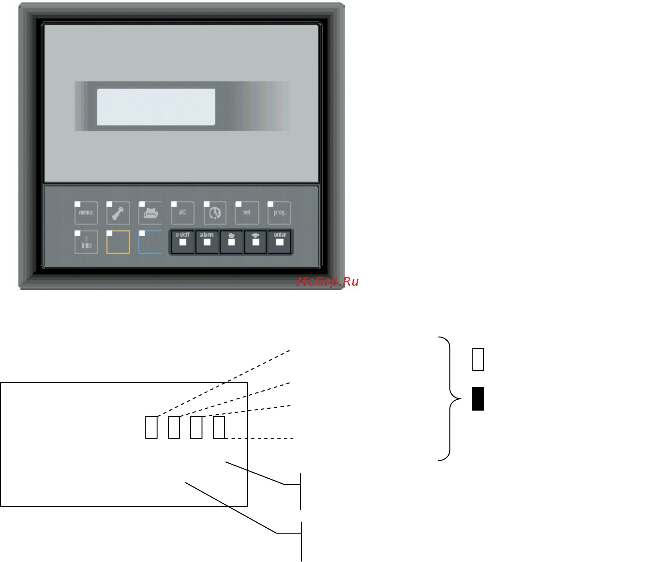 Daikin EWWQC13AJYNN/A [15/32] Дисплей и клавиатура
