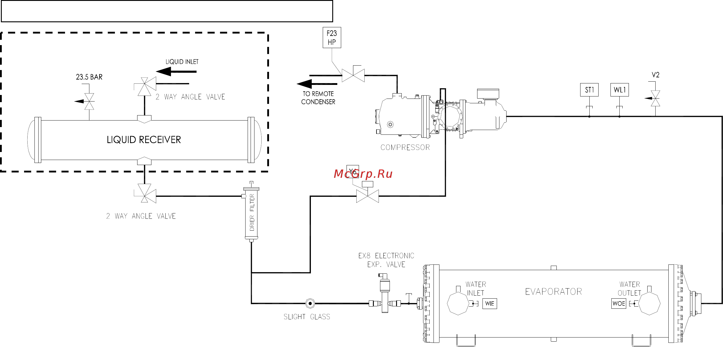 Daikin EWWD600DJYNN [37/58] Fig 13 refrigeration cycle ewld djynn ewld djynn oplr
