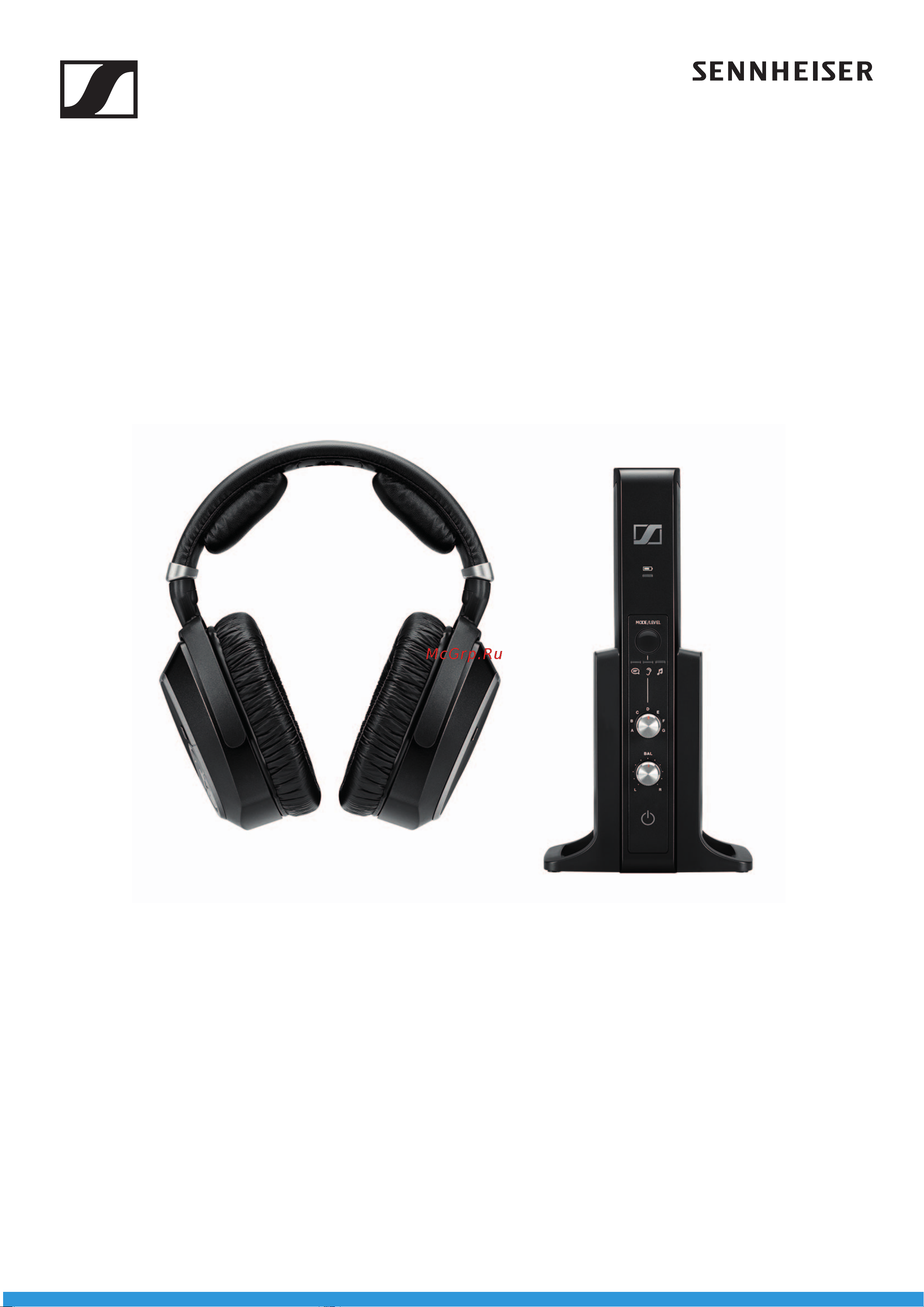 Sennheiser RS 195 Инструкция онлайн