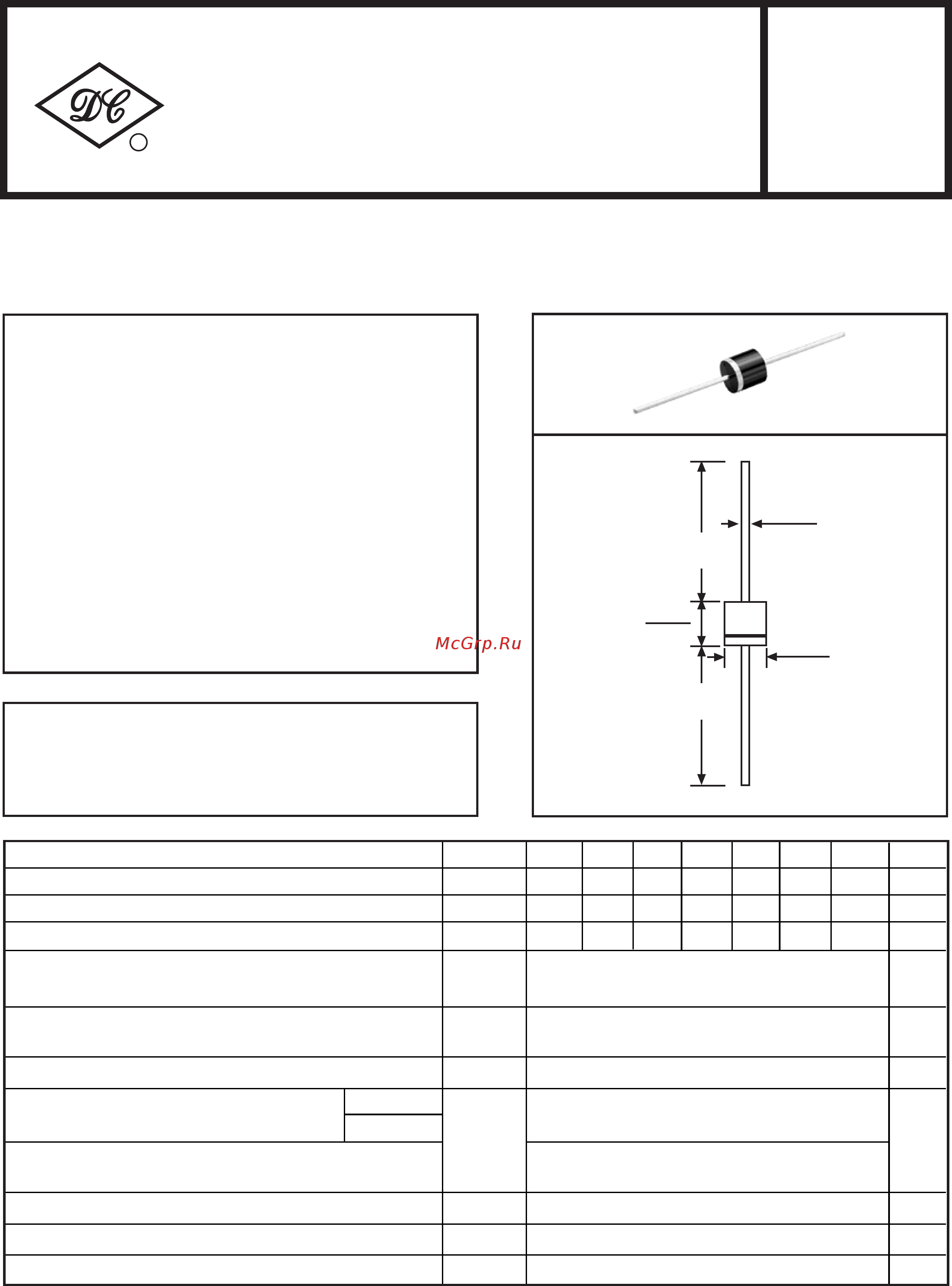 DC COMPONENTS 6A05M-DC Инструкция по эксплуатации онлайн