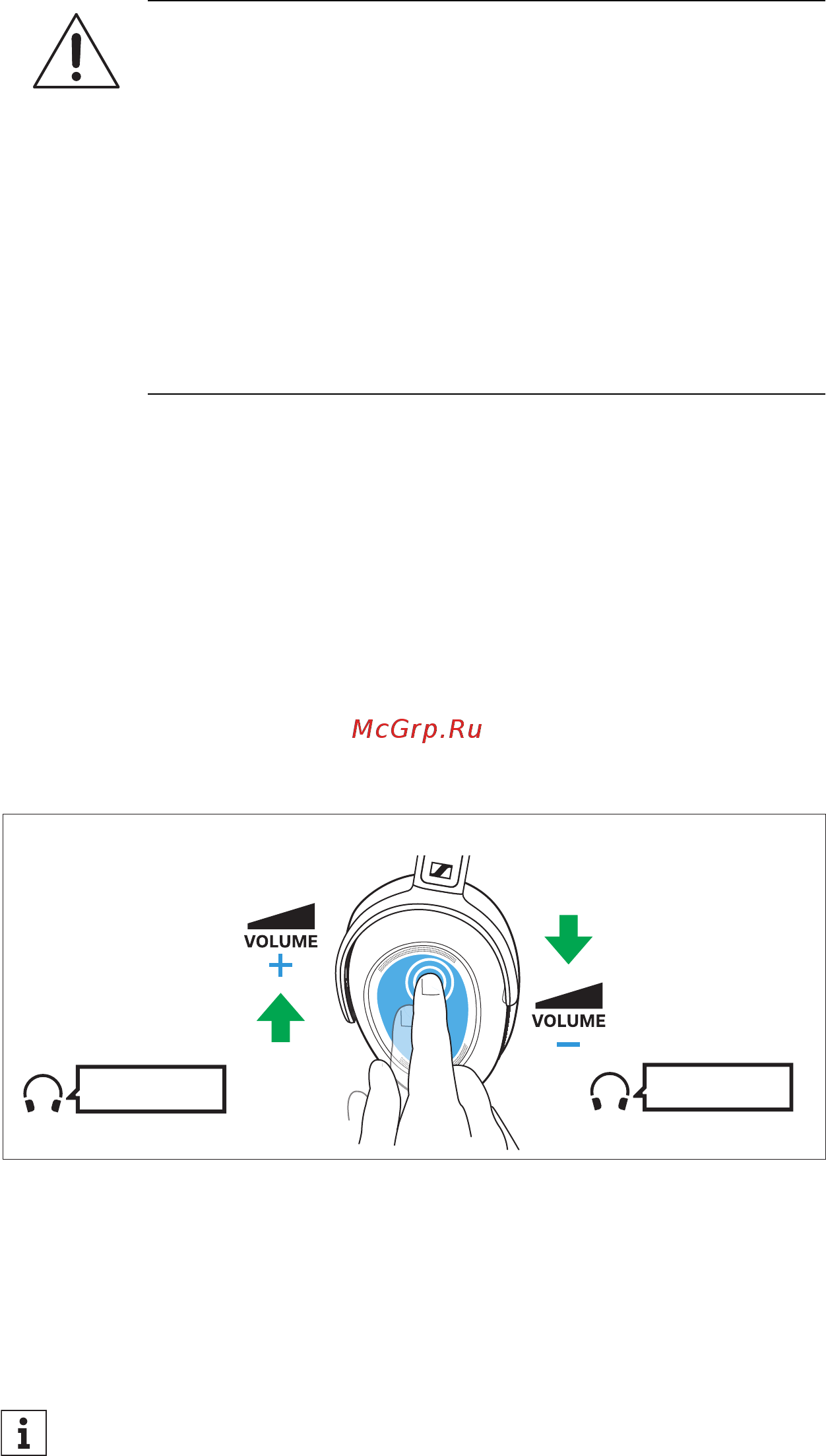 Sennheiser PXC 550-II Wireless [20/38] Adjusting the volume