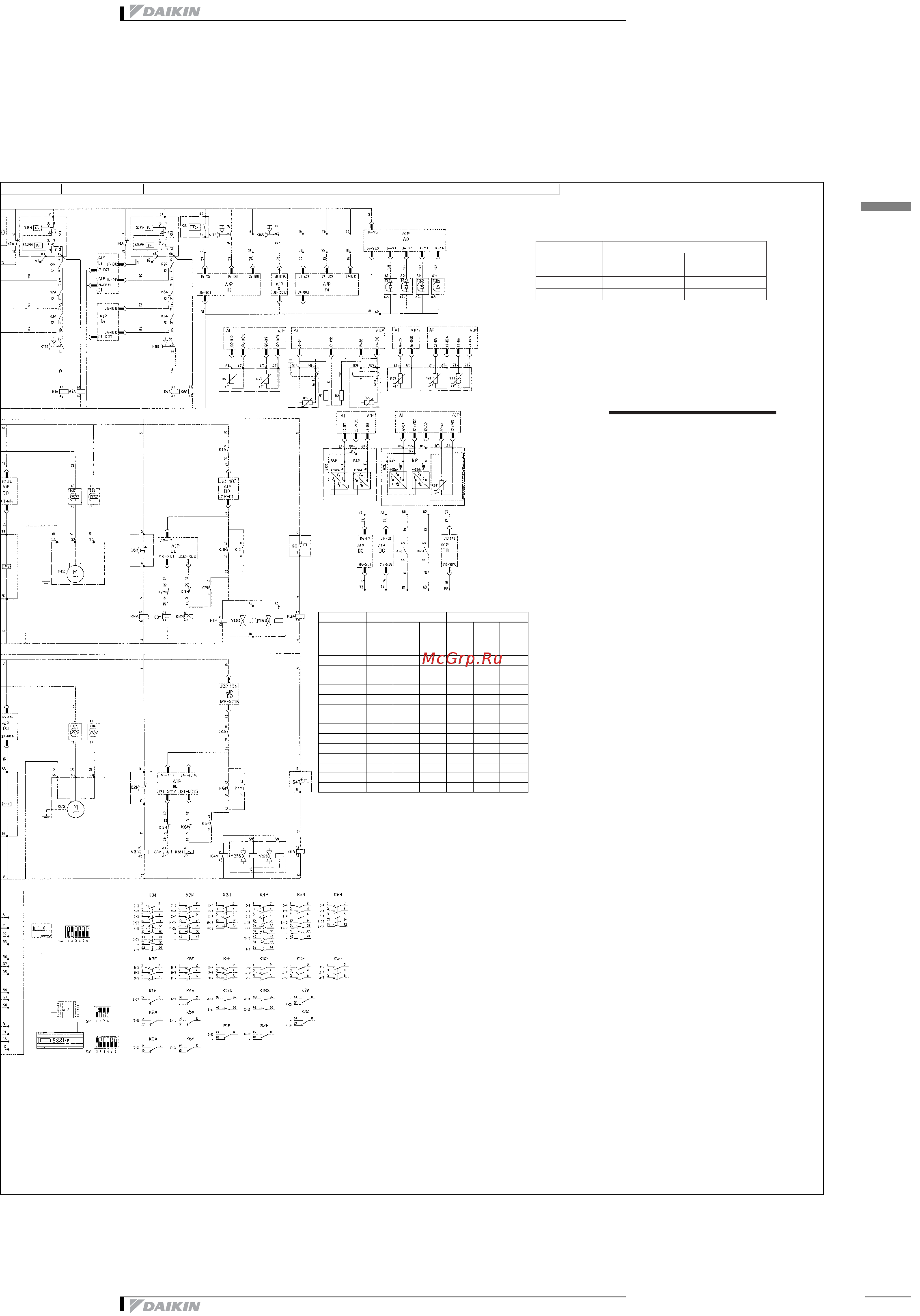 Daikin EWAP200MBYN [29/38] Монтажная схема