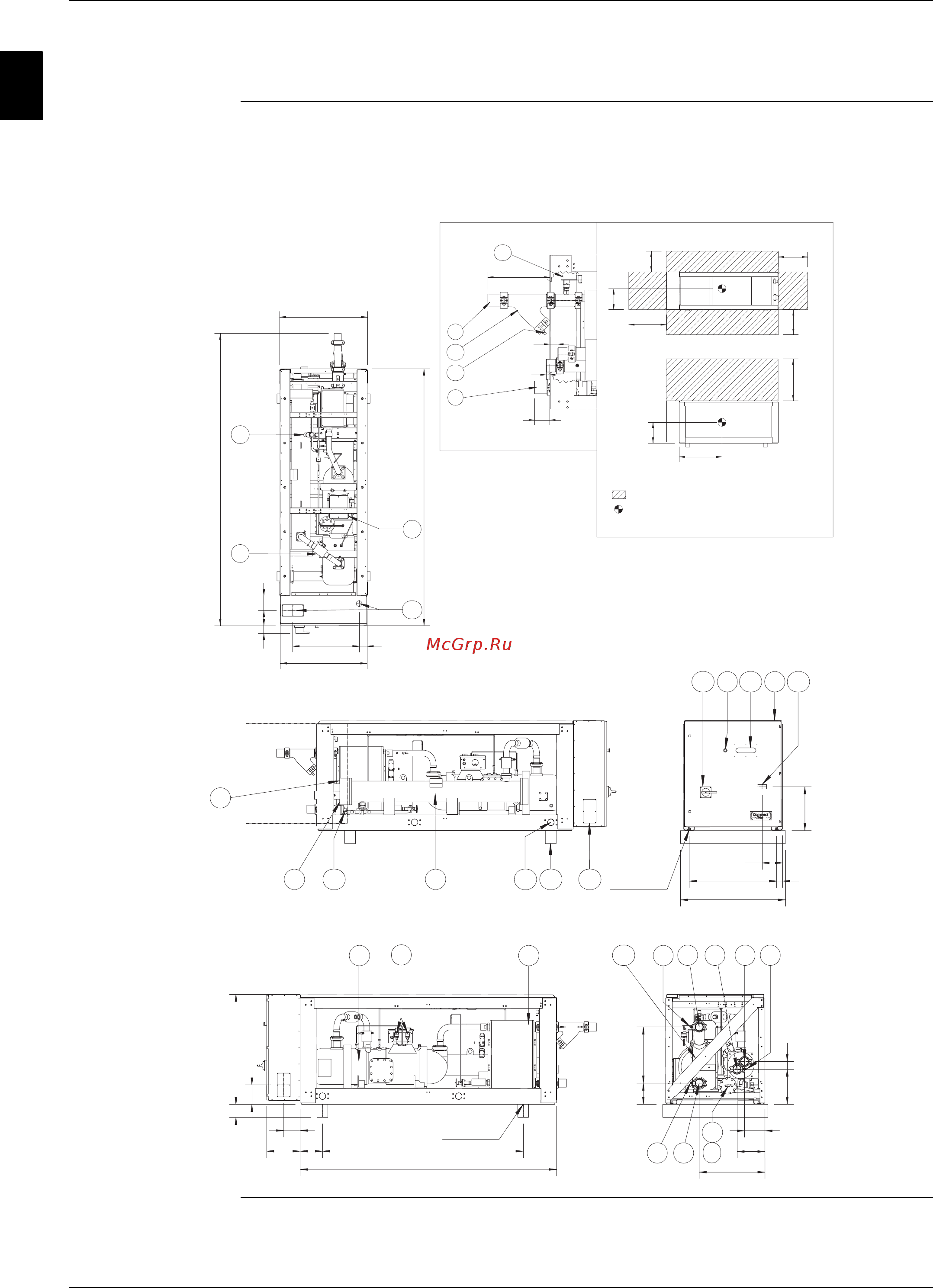 Daikin EWAD240MBYNN [50/452] Outlook drawing ewwd120mbynn
