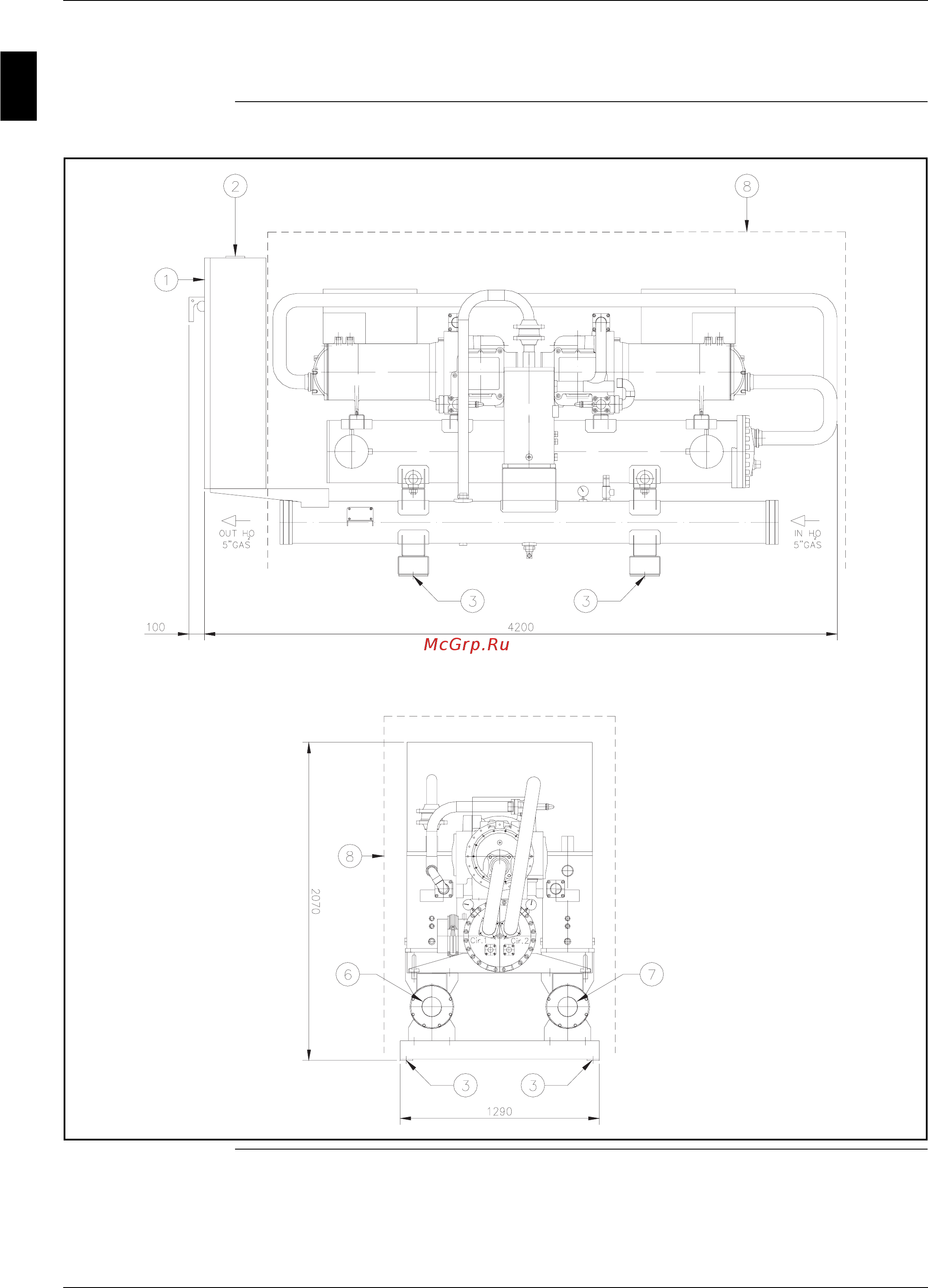 Daikin EWWDC15CJYNN [28/180] Outlook drawing ewwd700 950cjynn