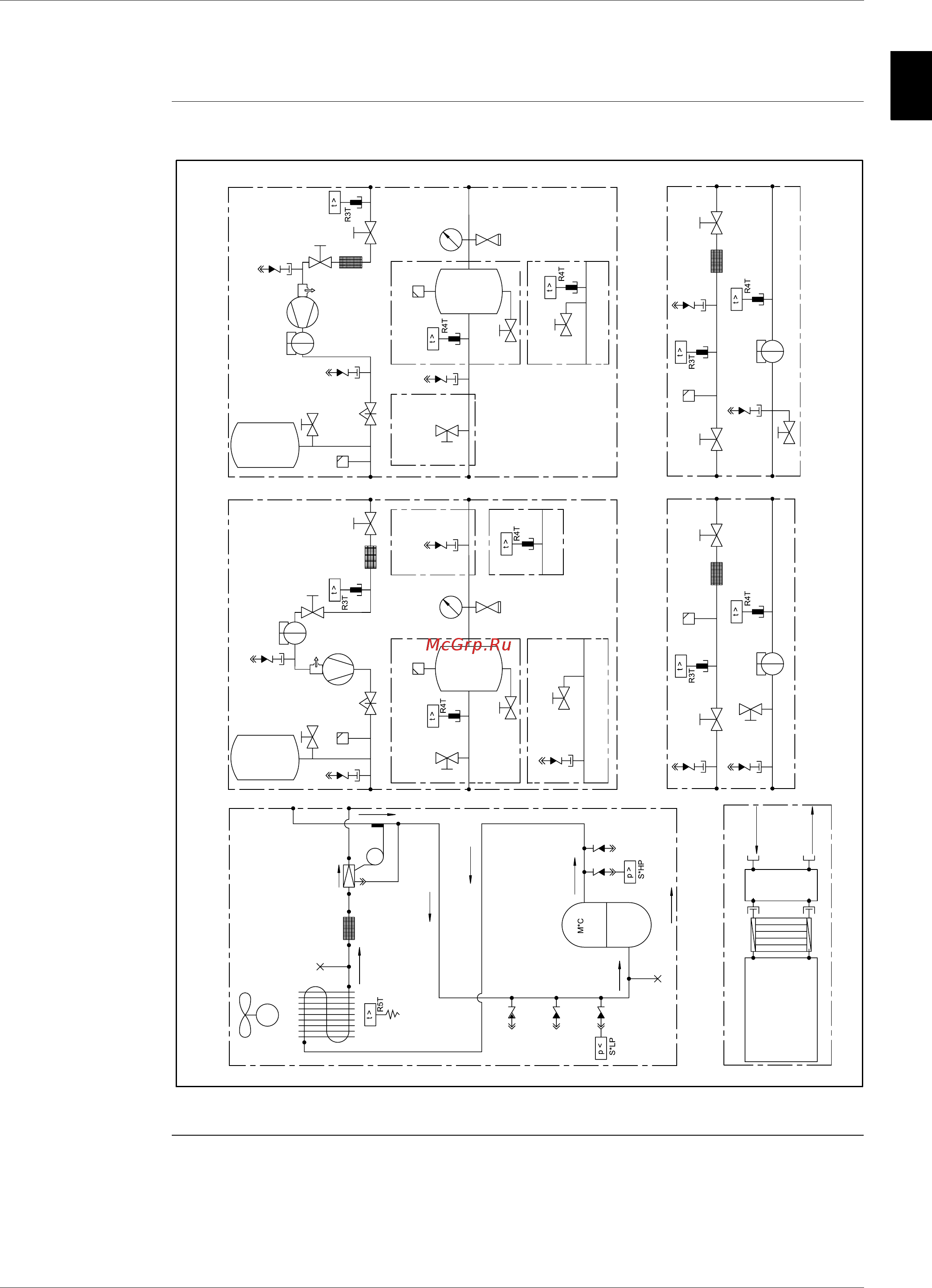 Daikin EUWAC5FZW [92/264] Functional diagram refrigeration circuit euwa 5 24kzw1