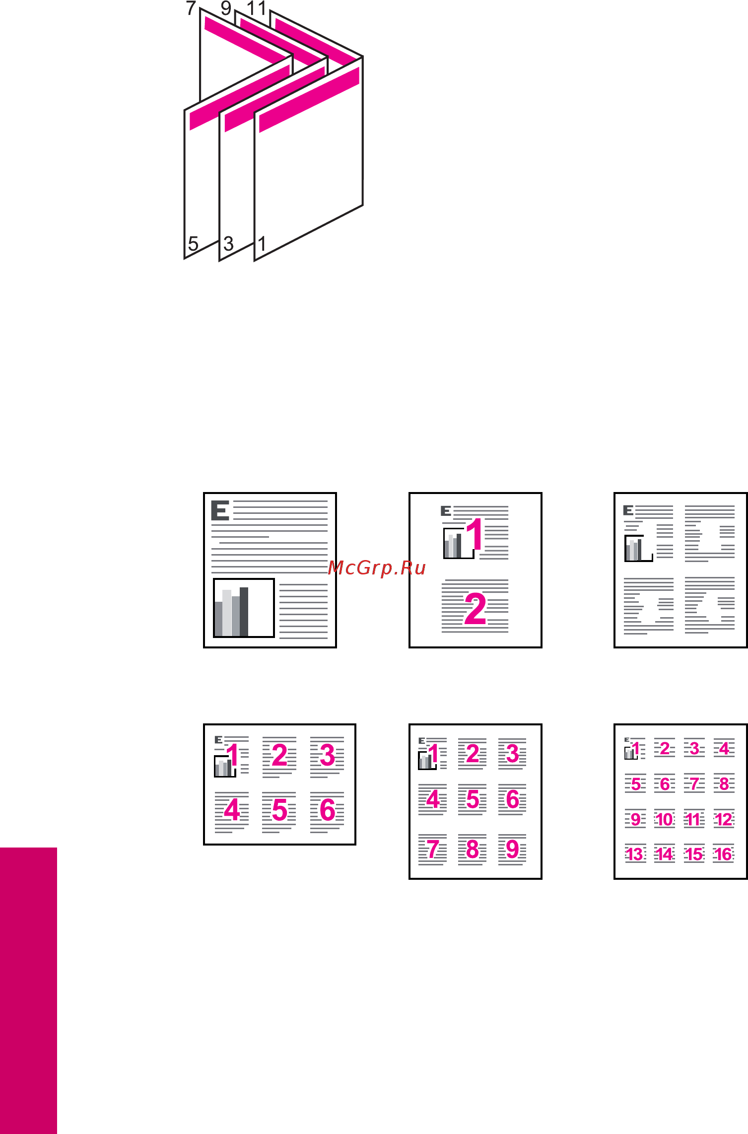 HP Deskjet F2200 All-in-One [51/243] Печать нескольких страниц на одном листе