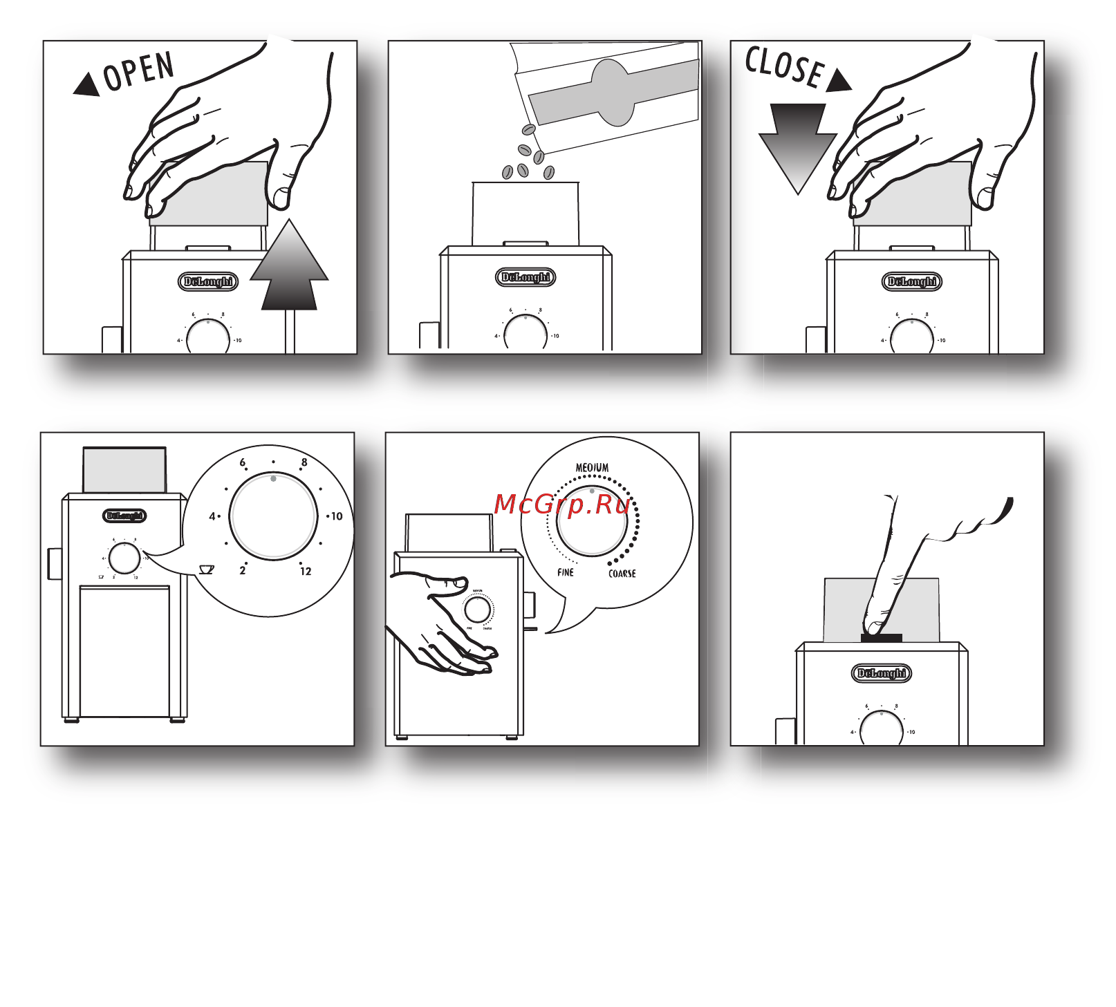 Delonghi KG 89 Steel Схема онлайн [2/3] 12081