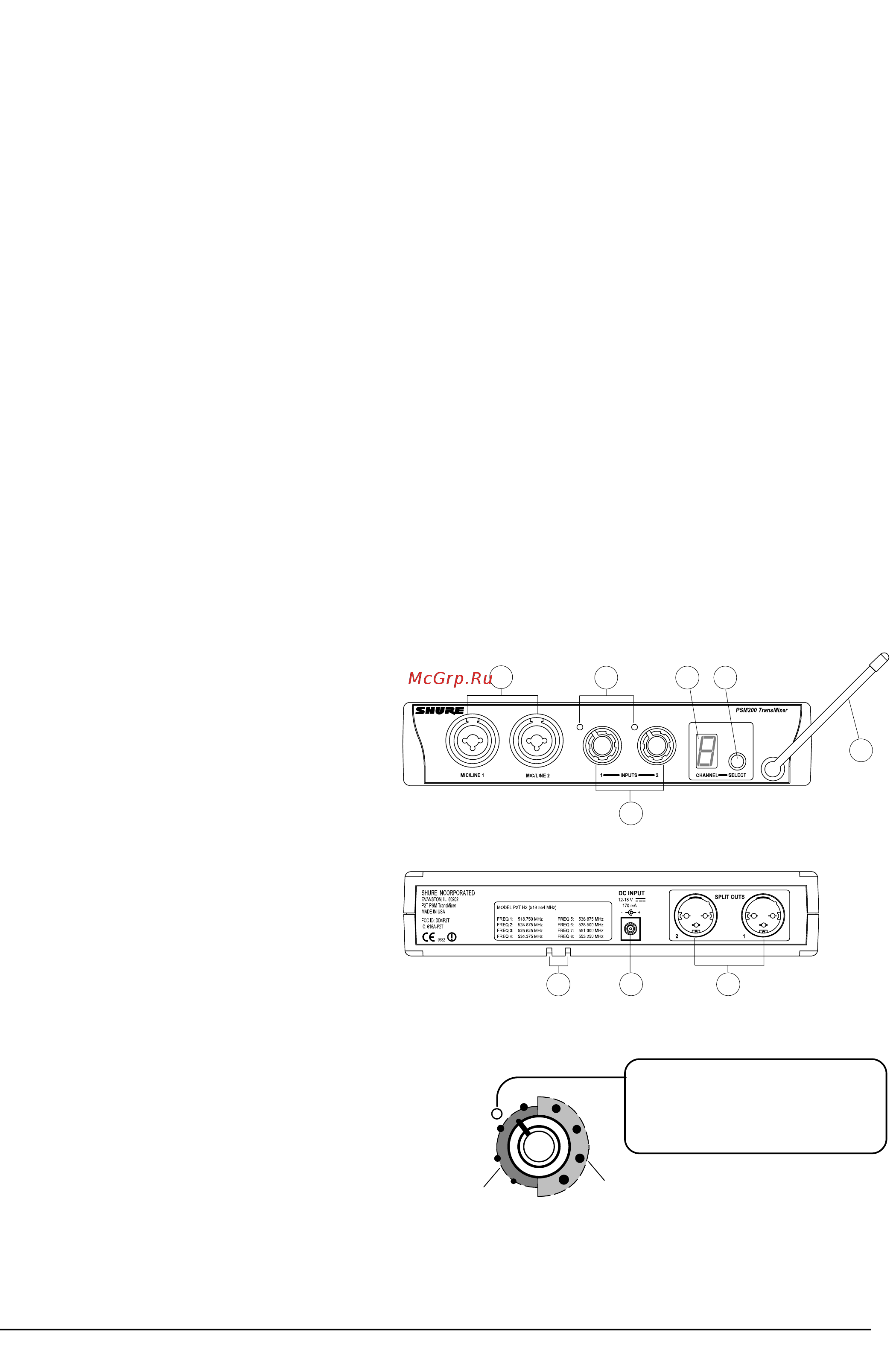 Shure PSM200 [4/11] Введение