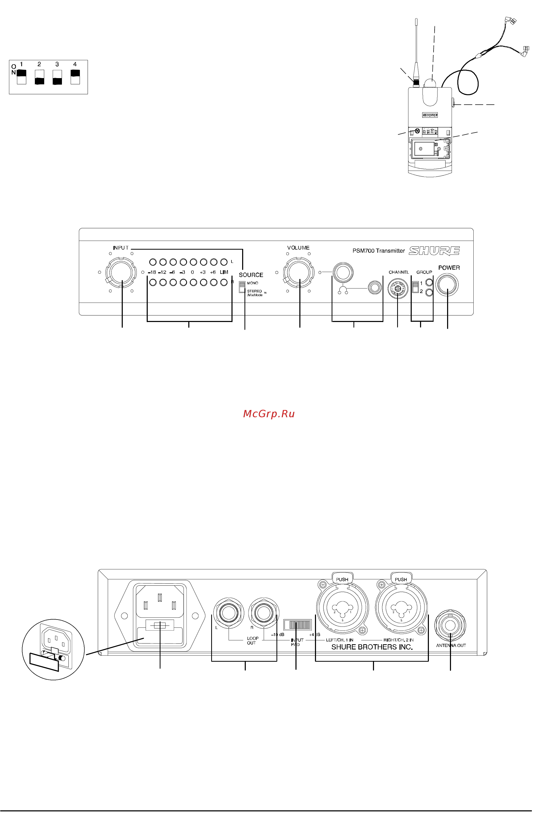 Shure SCM262 [3/9] А в в