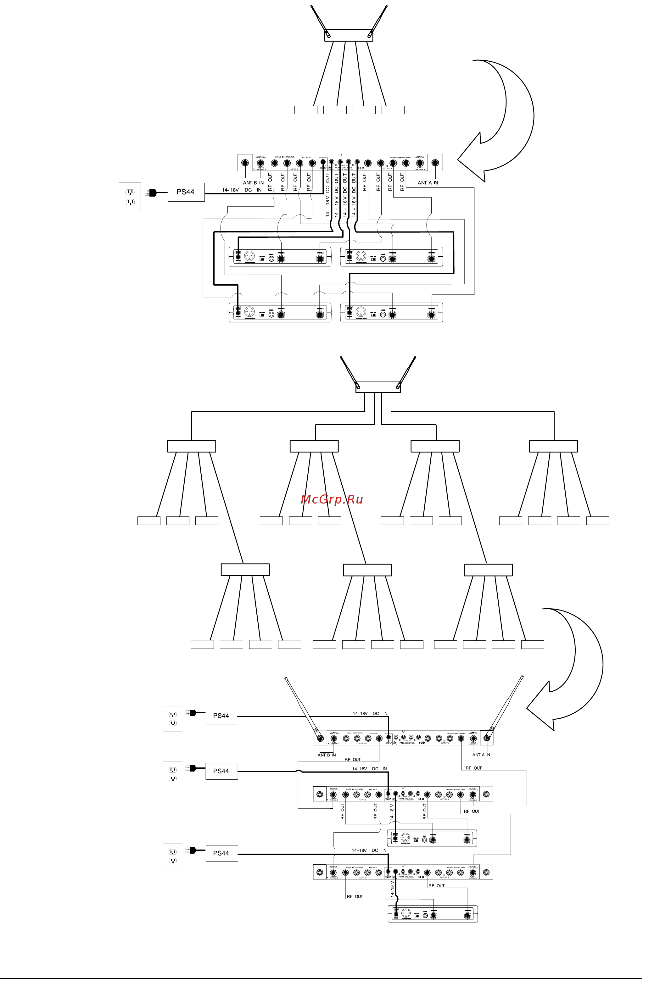 Shure UA844 Руководство пользователя онлайн [2/3] 524401
