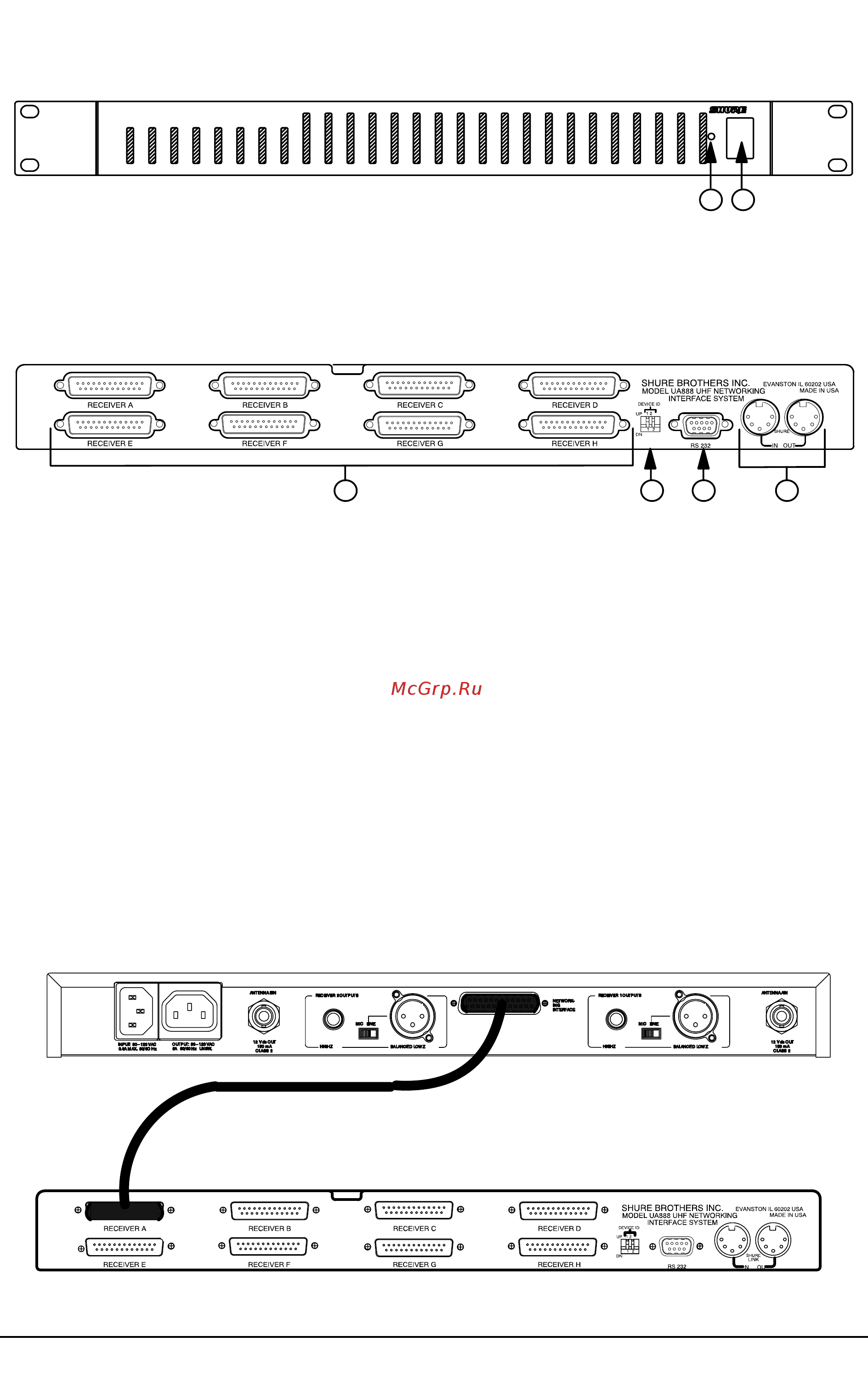 Shure UA888 [4/18] Установка