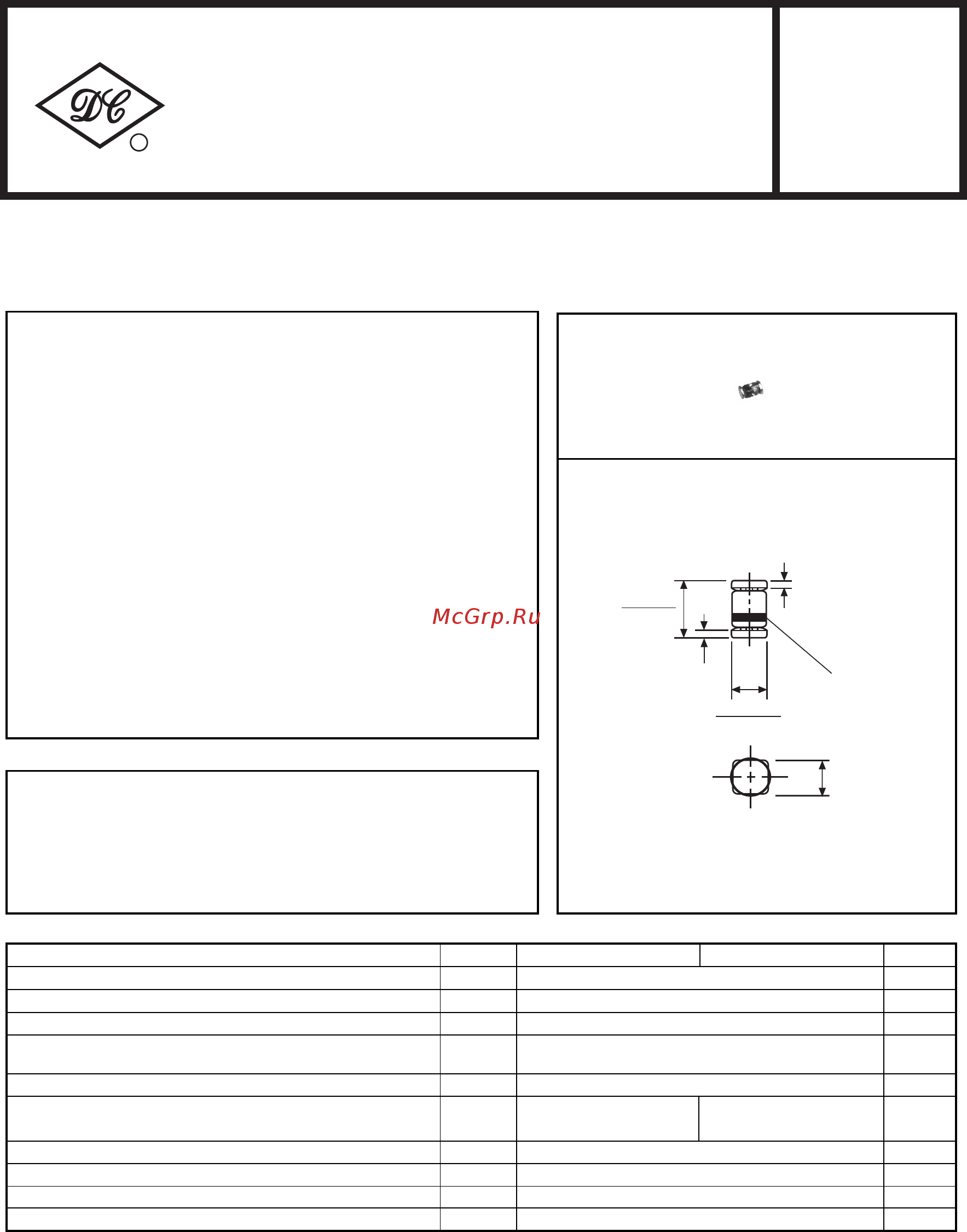 DC COMPONENTS DLM4148-DC Инструкция по эксплуатации онлайн