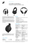 Sennheiser HD 300 PRO Спецификация