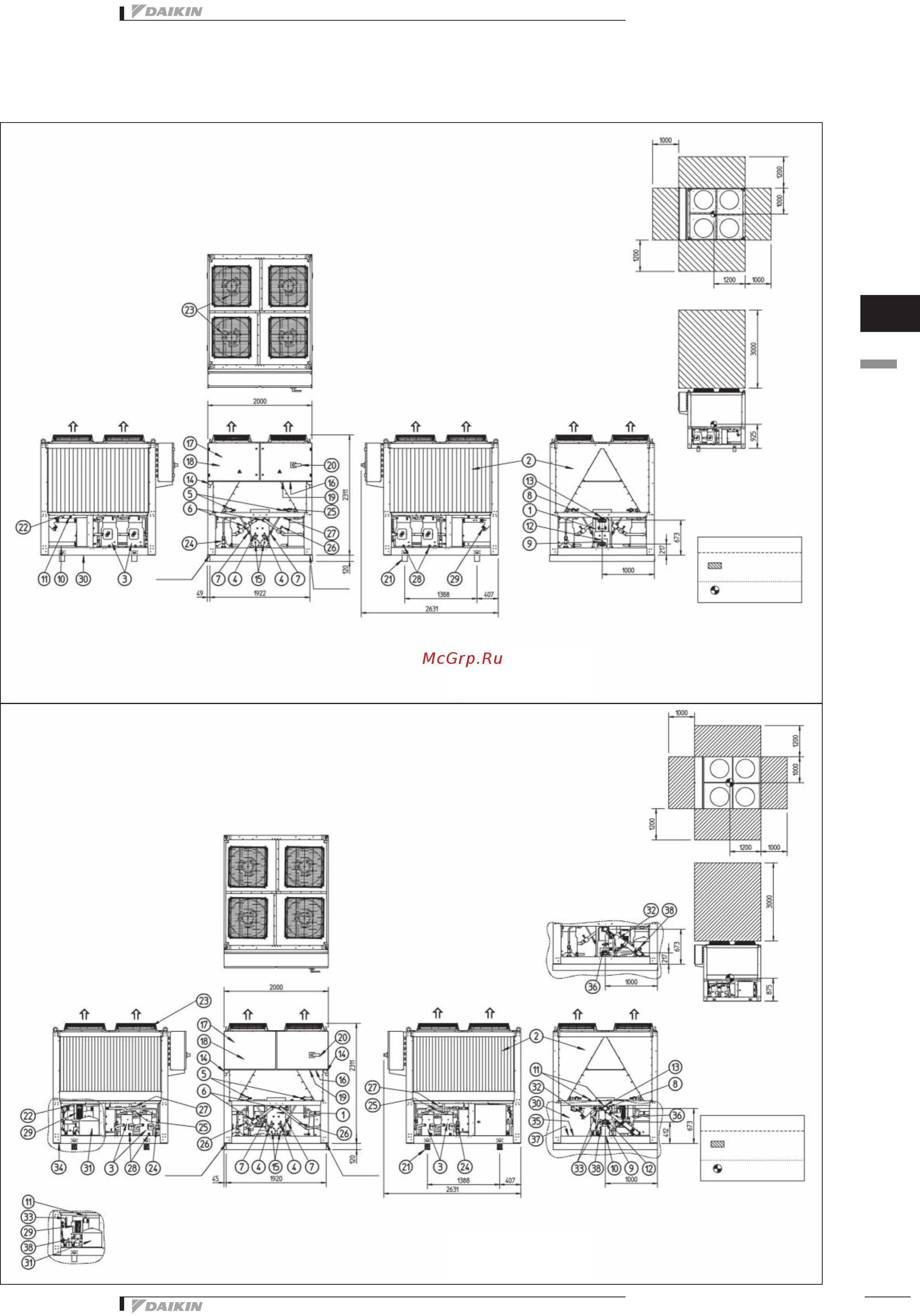 Daikin EWAQ240DAYN [19/89] Ecdru10 405ewaq_ewyq dayn pdf 19 6 08 2010 15 09 33