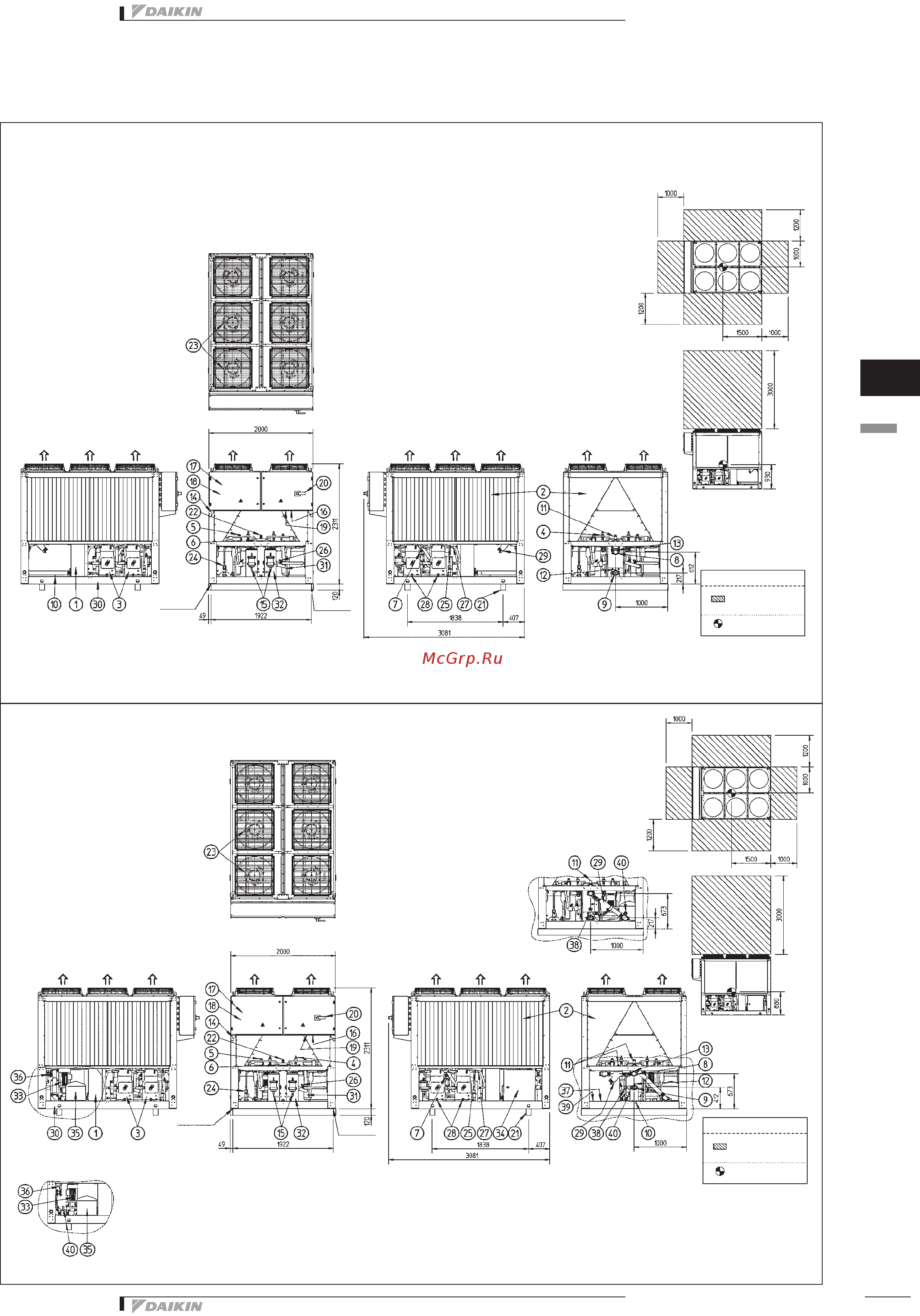 Daikin EWAQ240DAYN Технические данные онлайн [63/89] 403931
