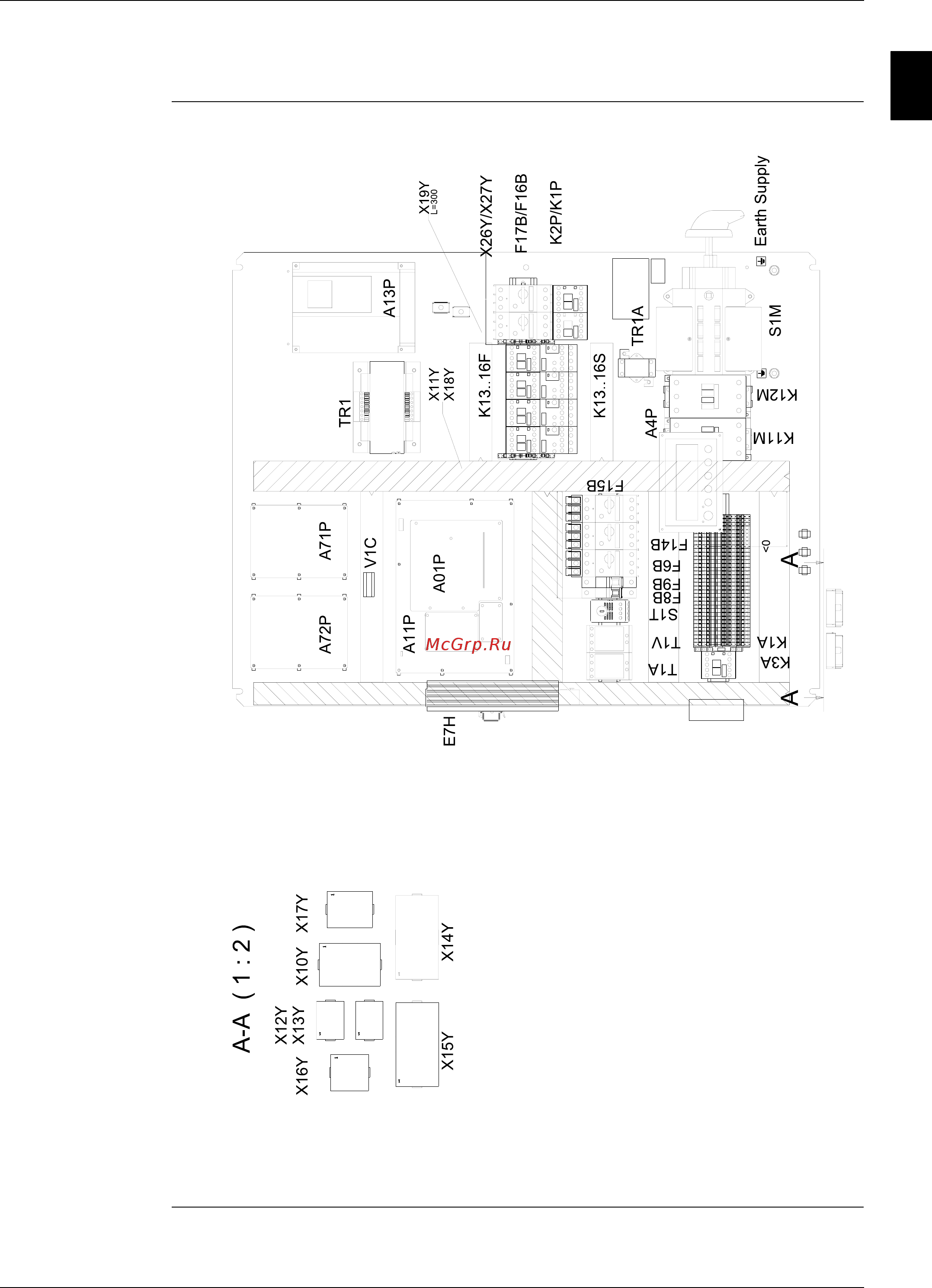 Daikin EWYQ230DAYN [115/524] Switchbox outlook typical